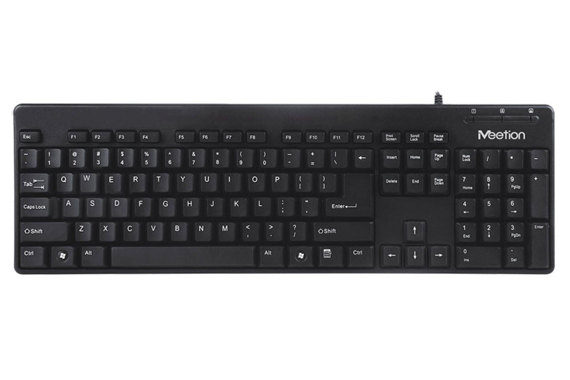 کیبورد میشن AK100 نمای روبرو