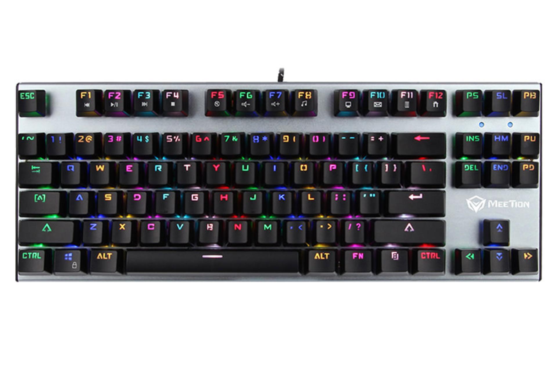 نمای روبرو کیبورد میشن MK04