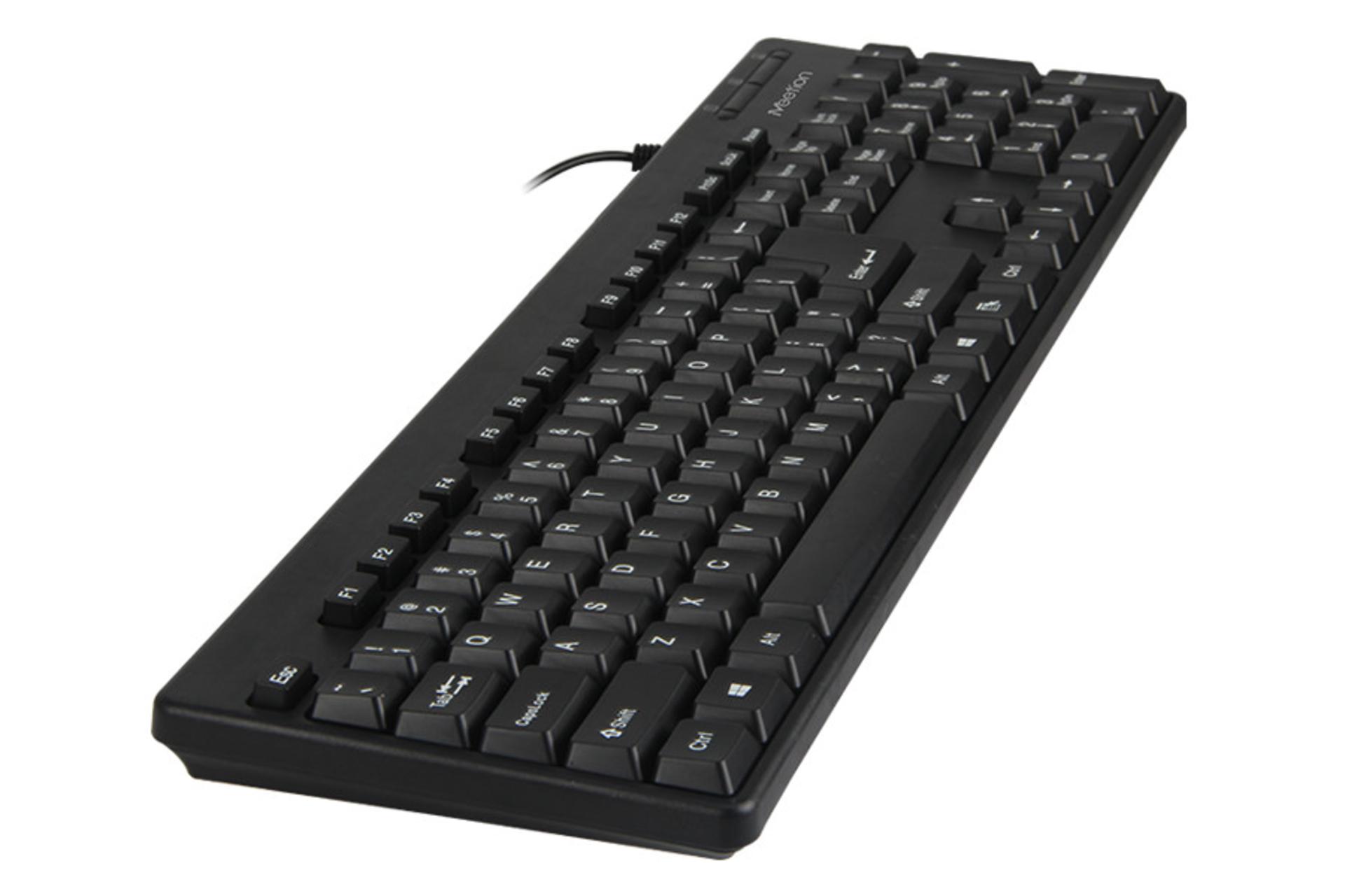 نمای جانبی کیبورد میشن AK100