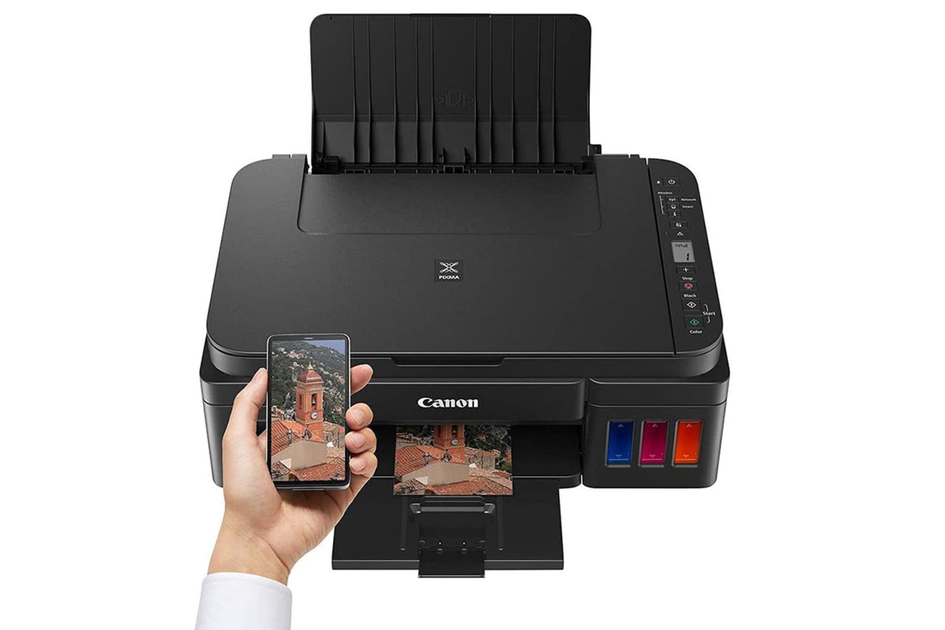 اتصال موبایل به پرینتر کانن Canon PIXMA G3415