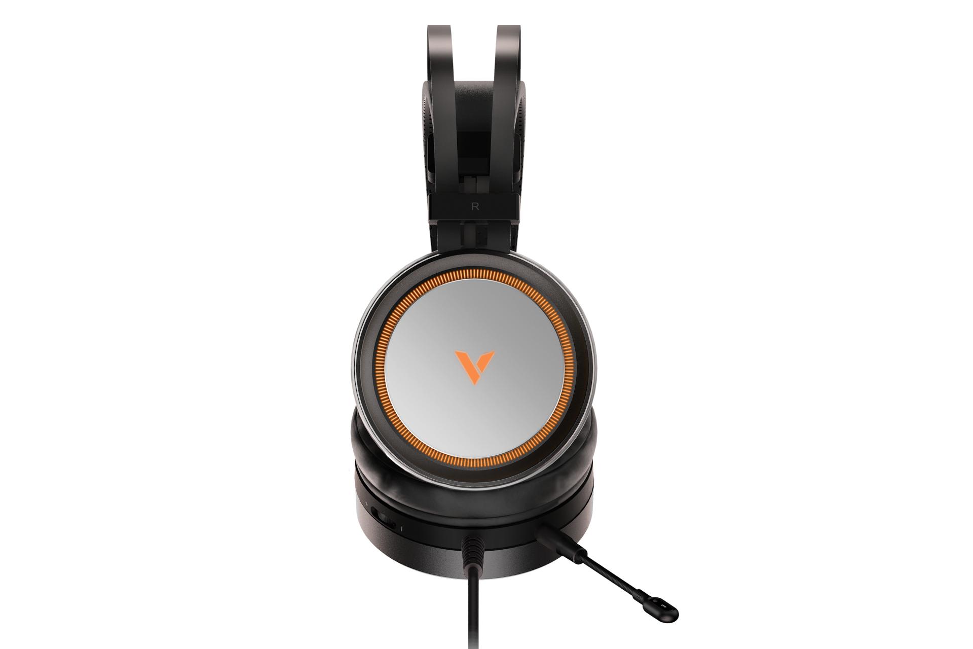 نمای پایین هدست گیمینگ رپو Rapoo VH530