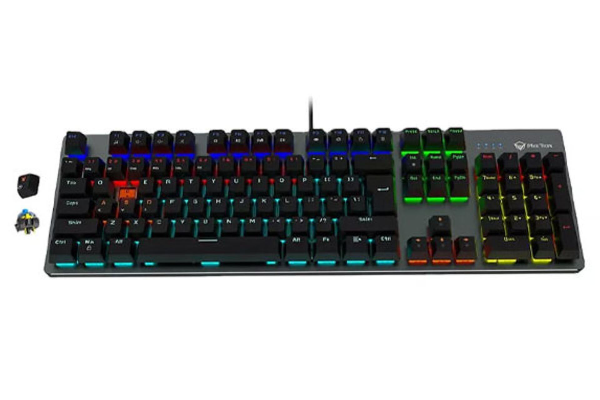 کلیدهای قابل تعویض کیبورد میشن MK007 Pro