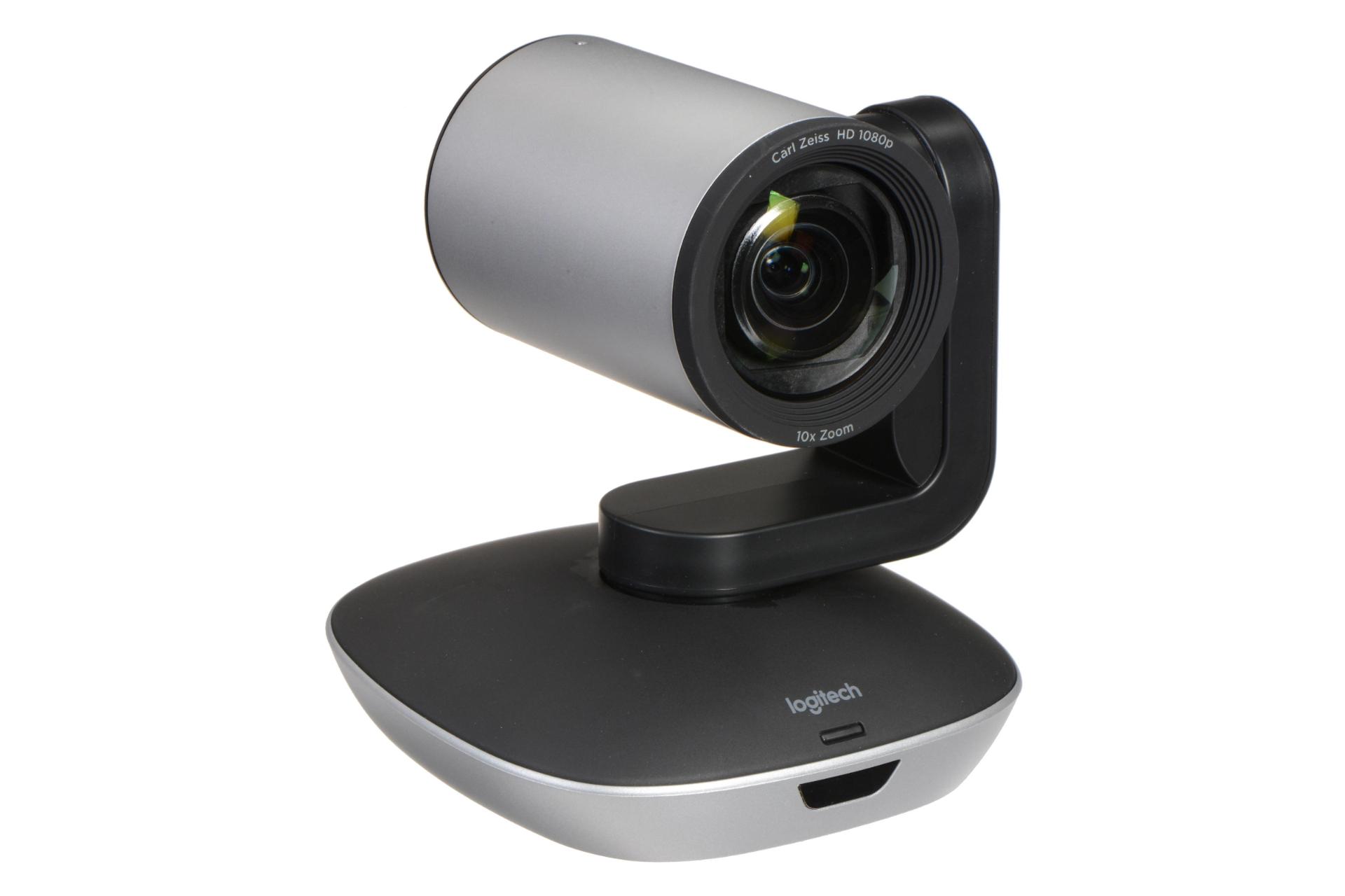 نمای چپ وب کم سیستم کنفرانس ویدئو گروهی لاجیتک Logitech Group Video Conferencing System