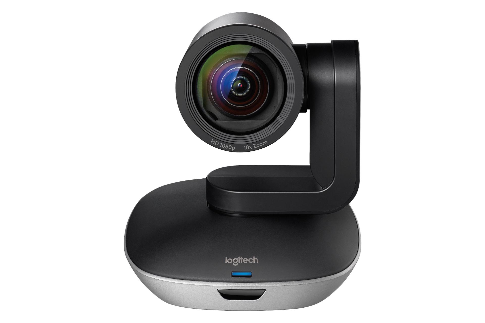 نمای روبرو وب کم سیستم کنفرانس ویدئو گروهی لاجیتک Logitech Group Video Conferencing System