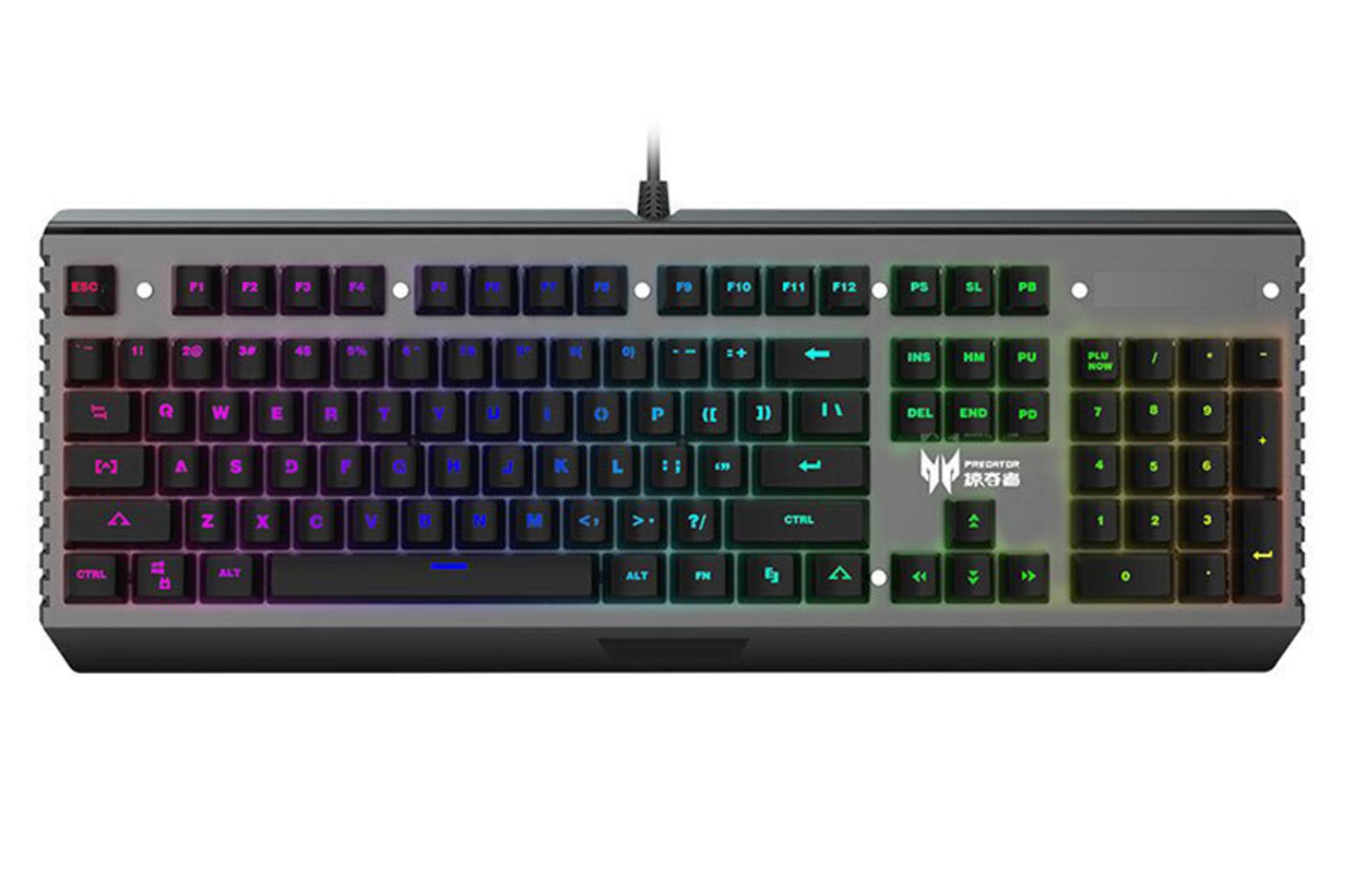 نمای روبرو کیبورد ایسر PKB610