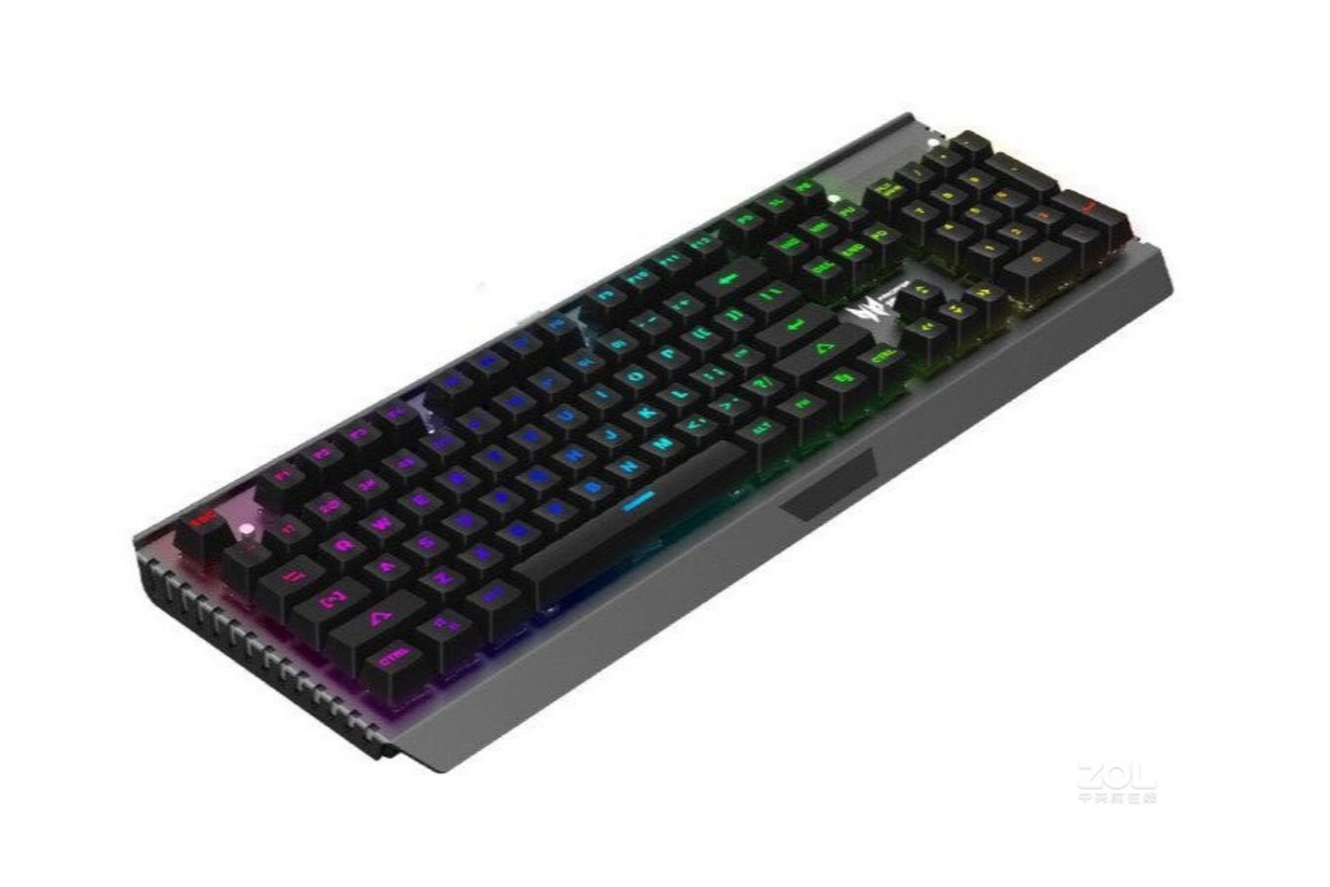 نمای جانبی کیبورد ایسر PKB610