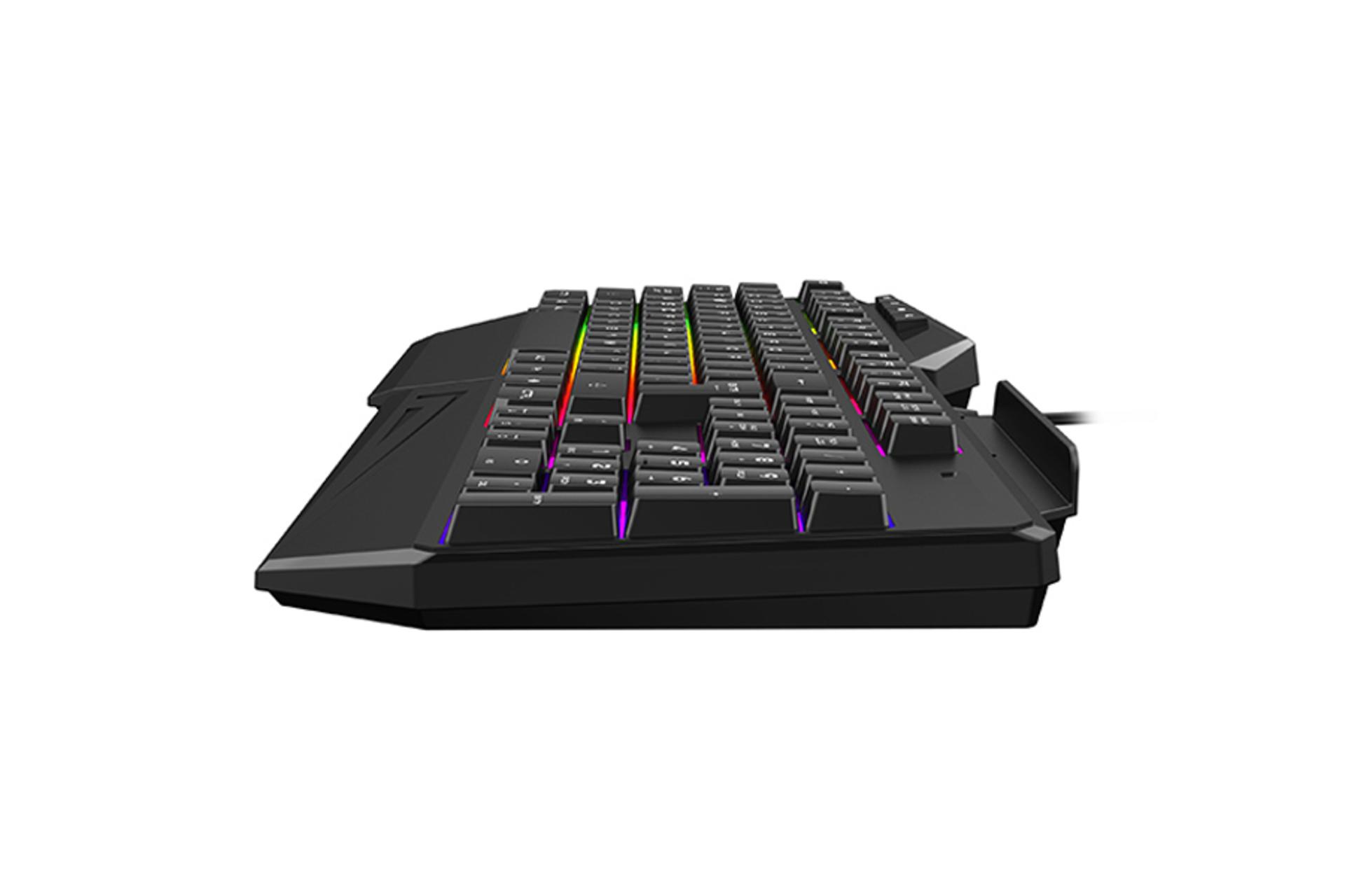 نمای جانبی کیبورد هویت KB488L