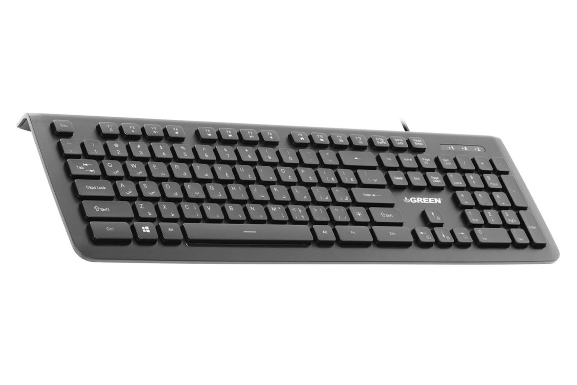 نیمرخ چپ کیبورد گرین GK304
