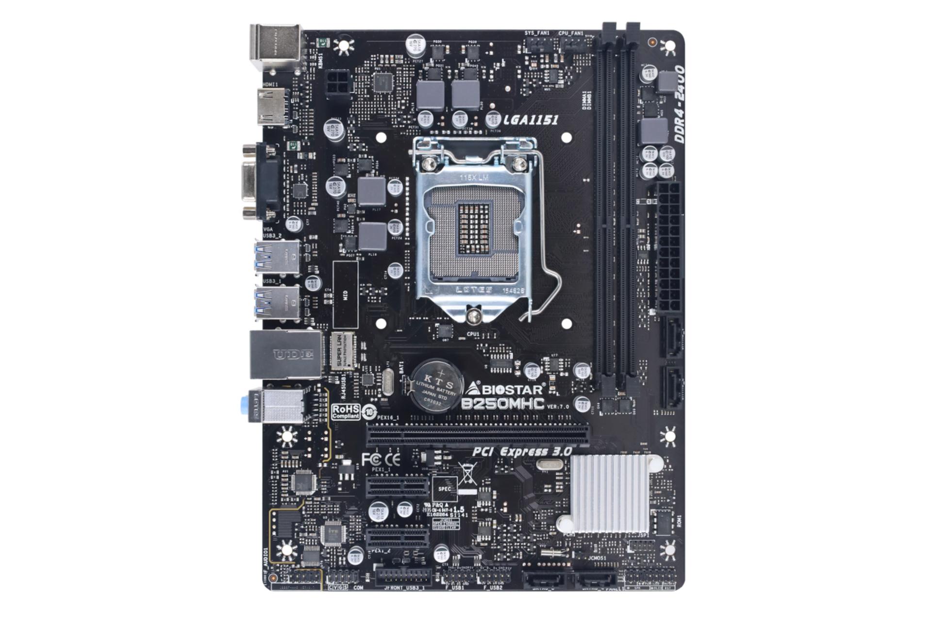 مادربرد بایواستار Biostar B250MHC