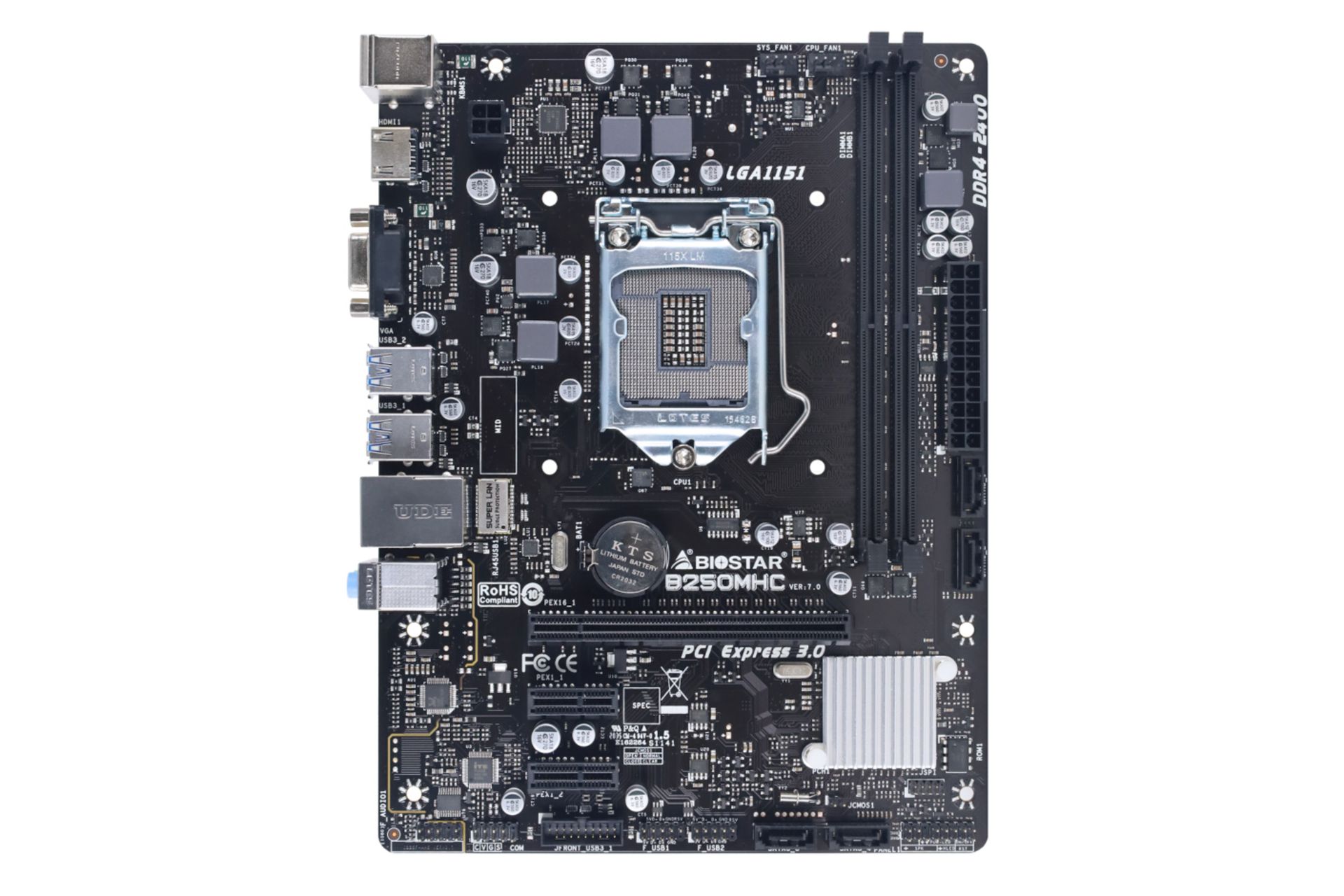 مادربرد بایواستار Biostar B250MHC