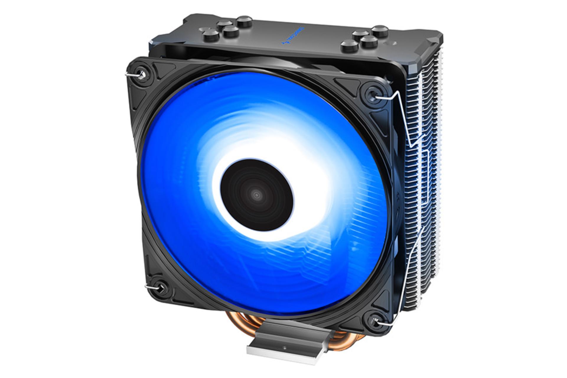 نیمرخ راست و بالای خنک کننده پردازنده دیپ کول GAMMAXX GTE V2 RGB 