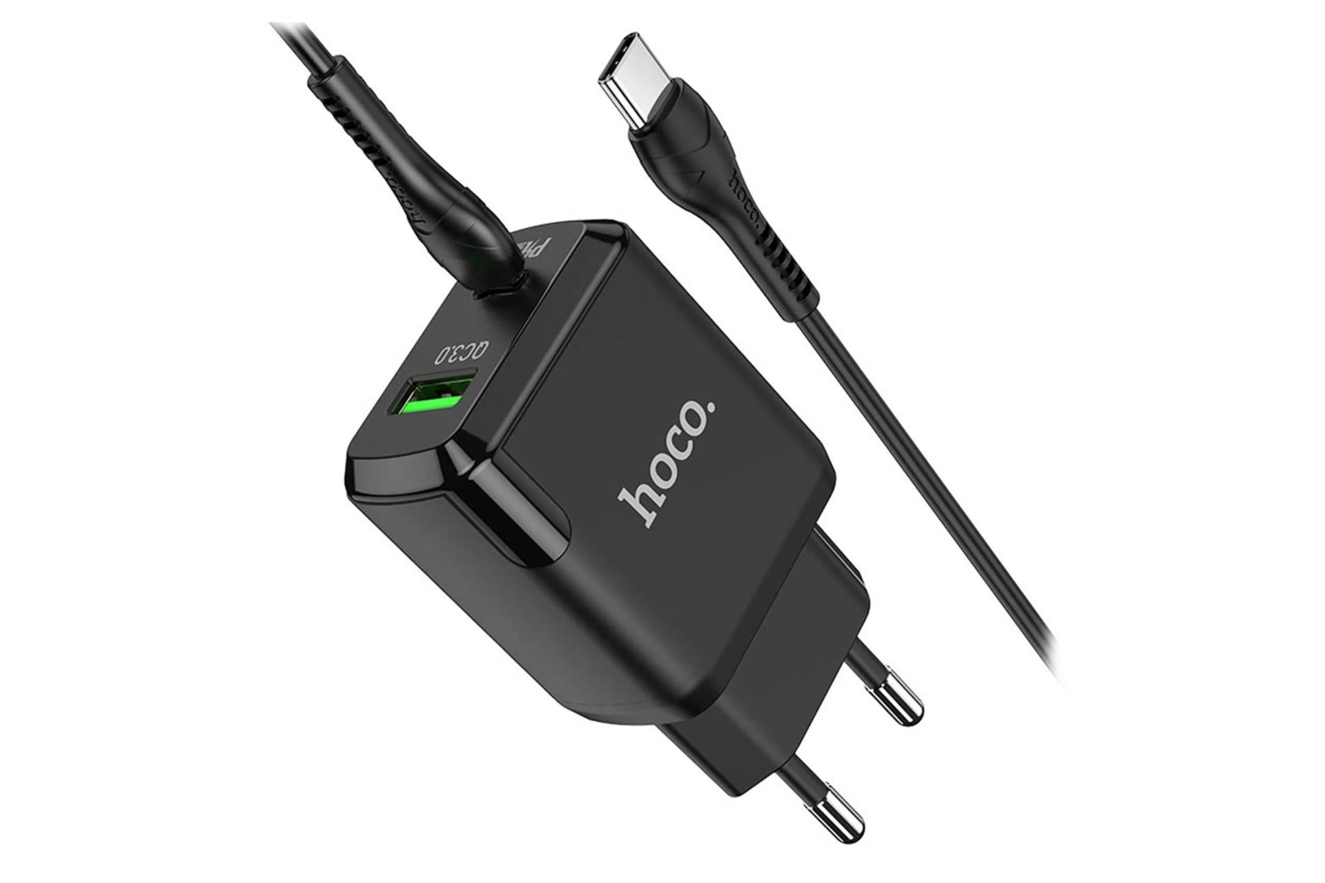 شارژر هوکو N5 Favor همراه با کابل Type-C