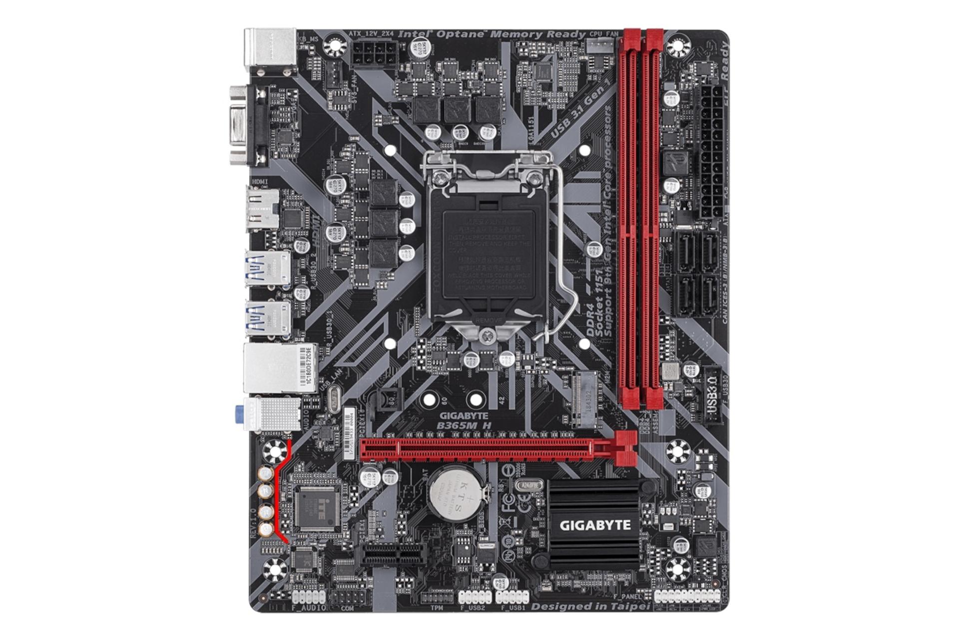 مادربرد گیگابایت GIGABYTE B365M H (rev. 1.0)