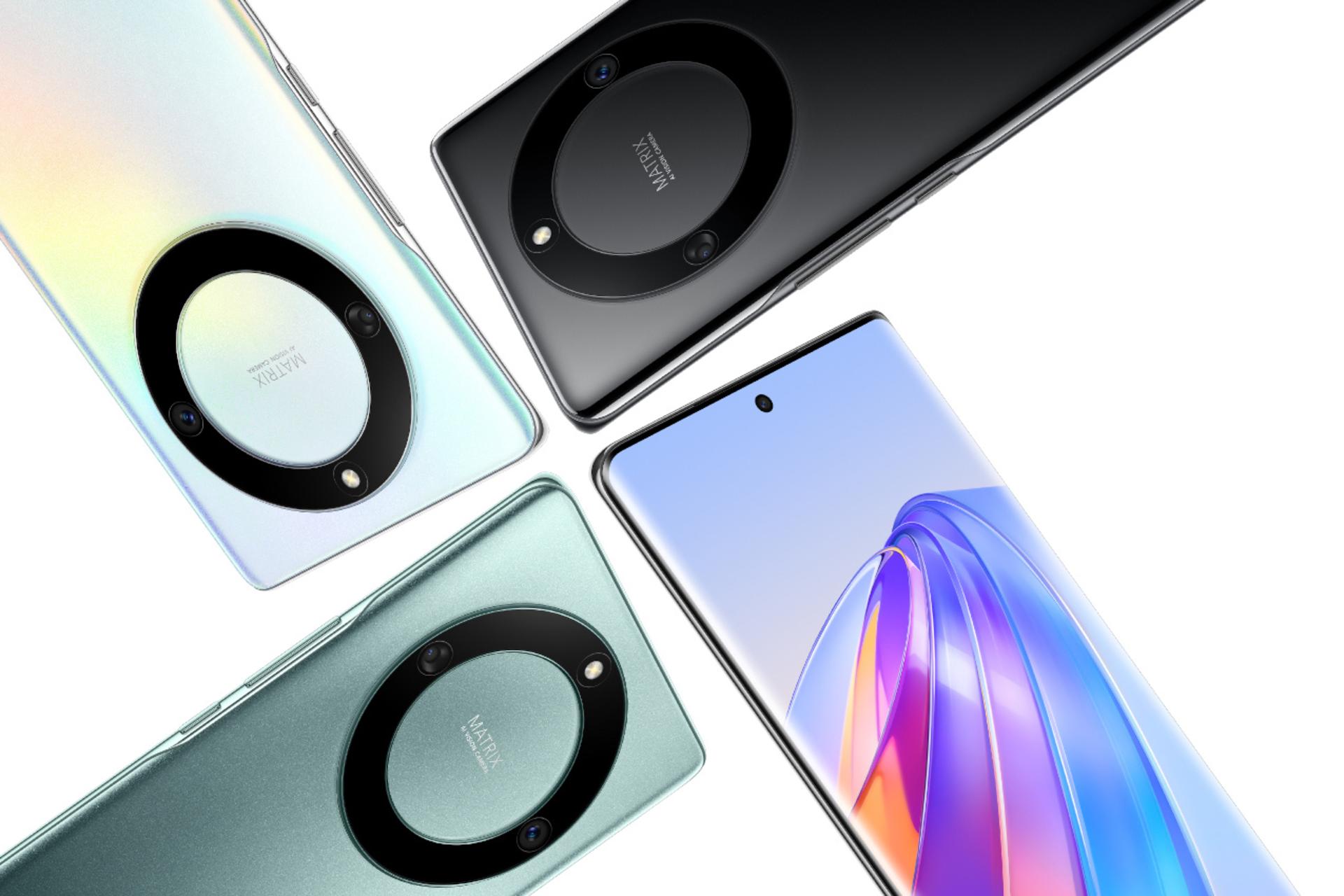 رنگ های مختلف گوشی آنر HONOR X40