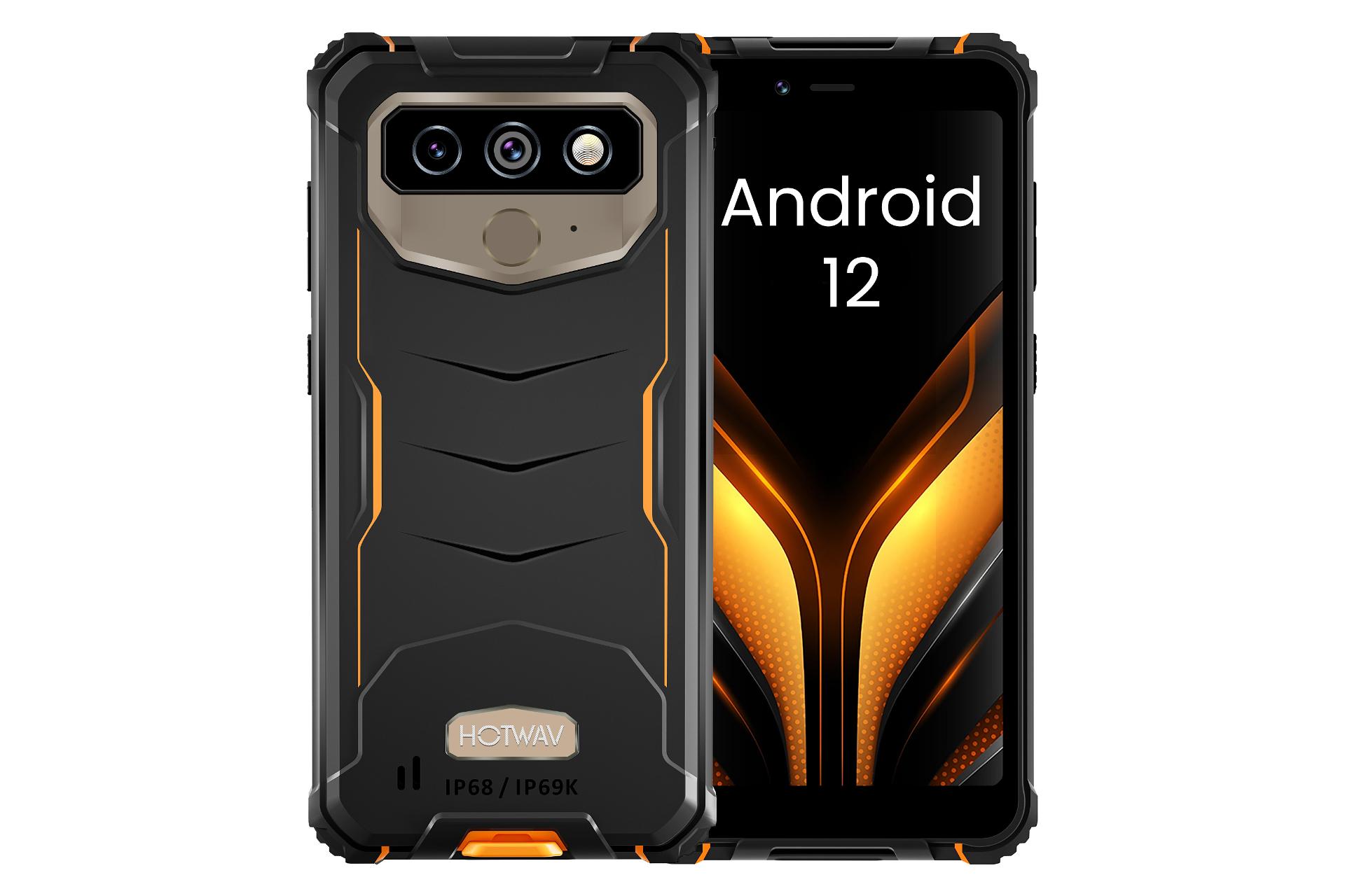 گوشی موبایل هات ویو HOTWAV T5 Pro نارنجی