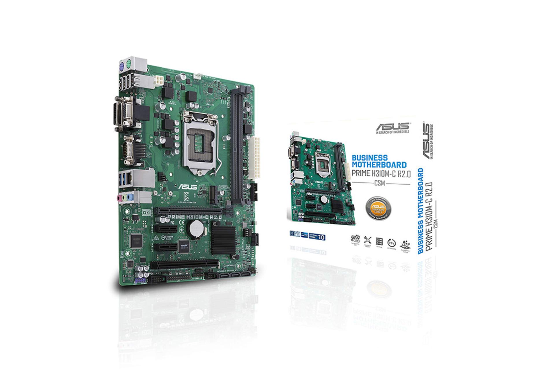 ادربرد ایسوس PRIME H310M-C R2.0 بسته بندی