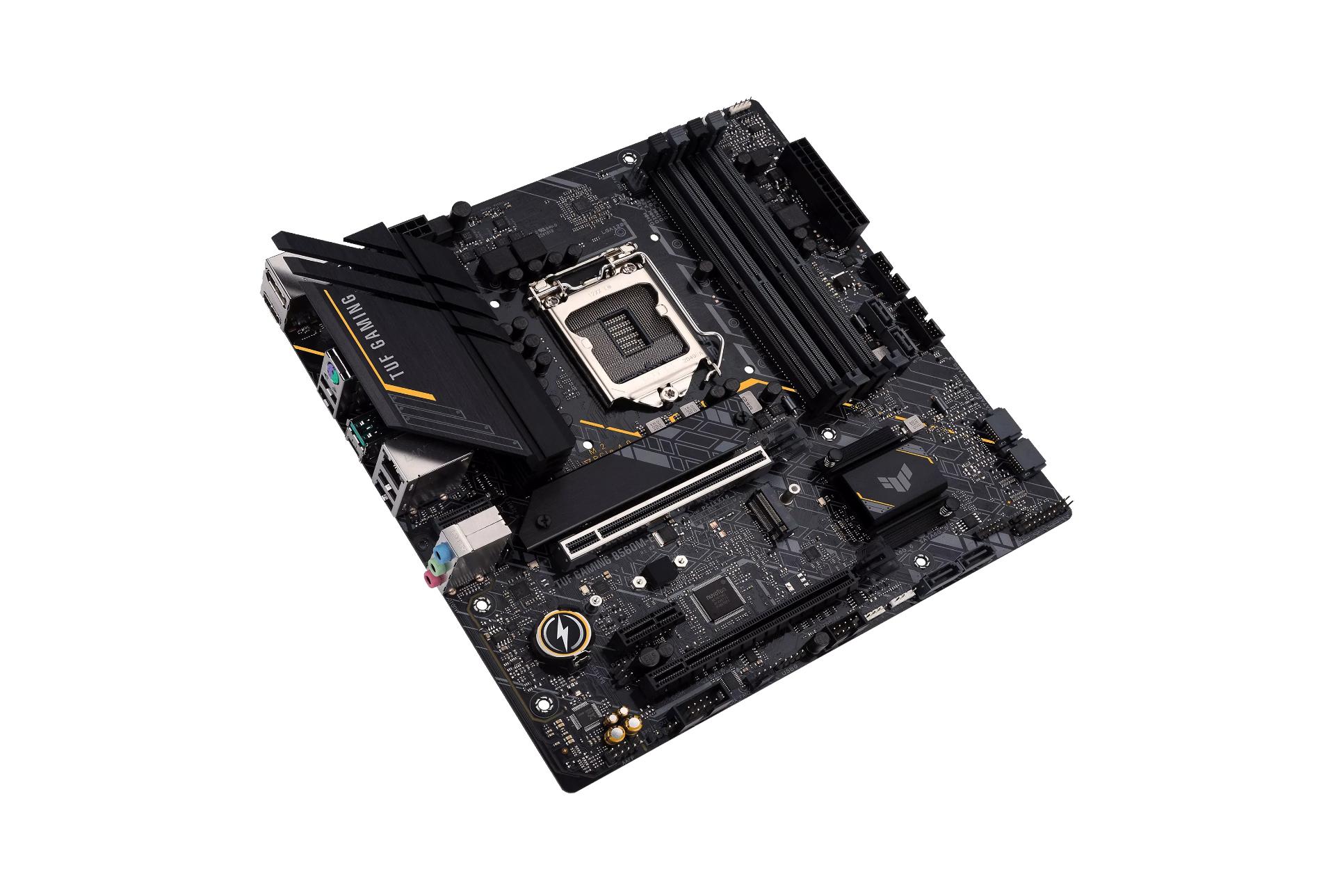 نمای بالا مادربرد ایسوس ASUS TUF GAMING B560M-E