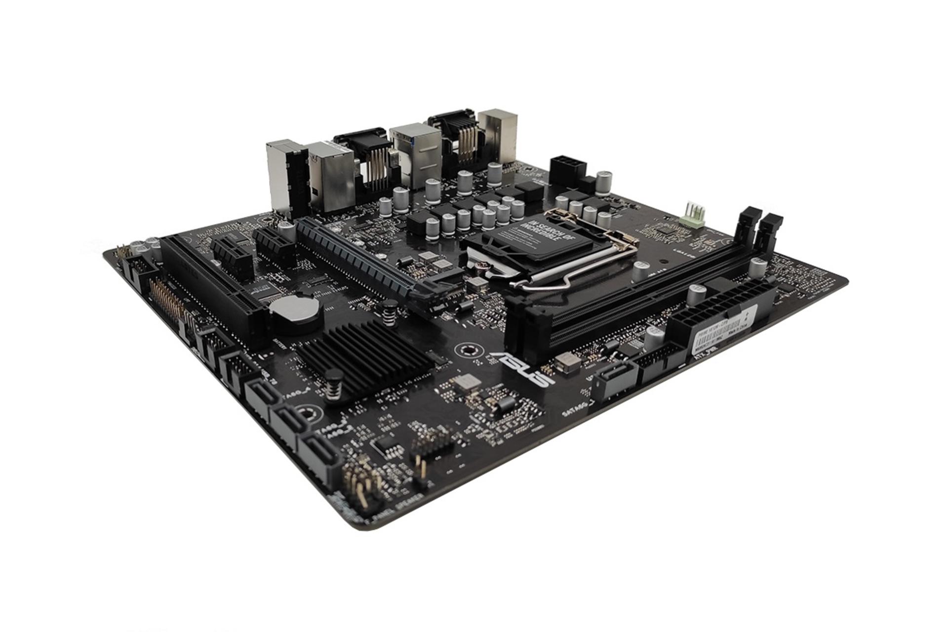 نمای پایین مادربرد ایسوس ASUS PRIME H510M-C/PS