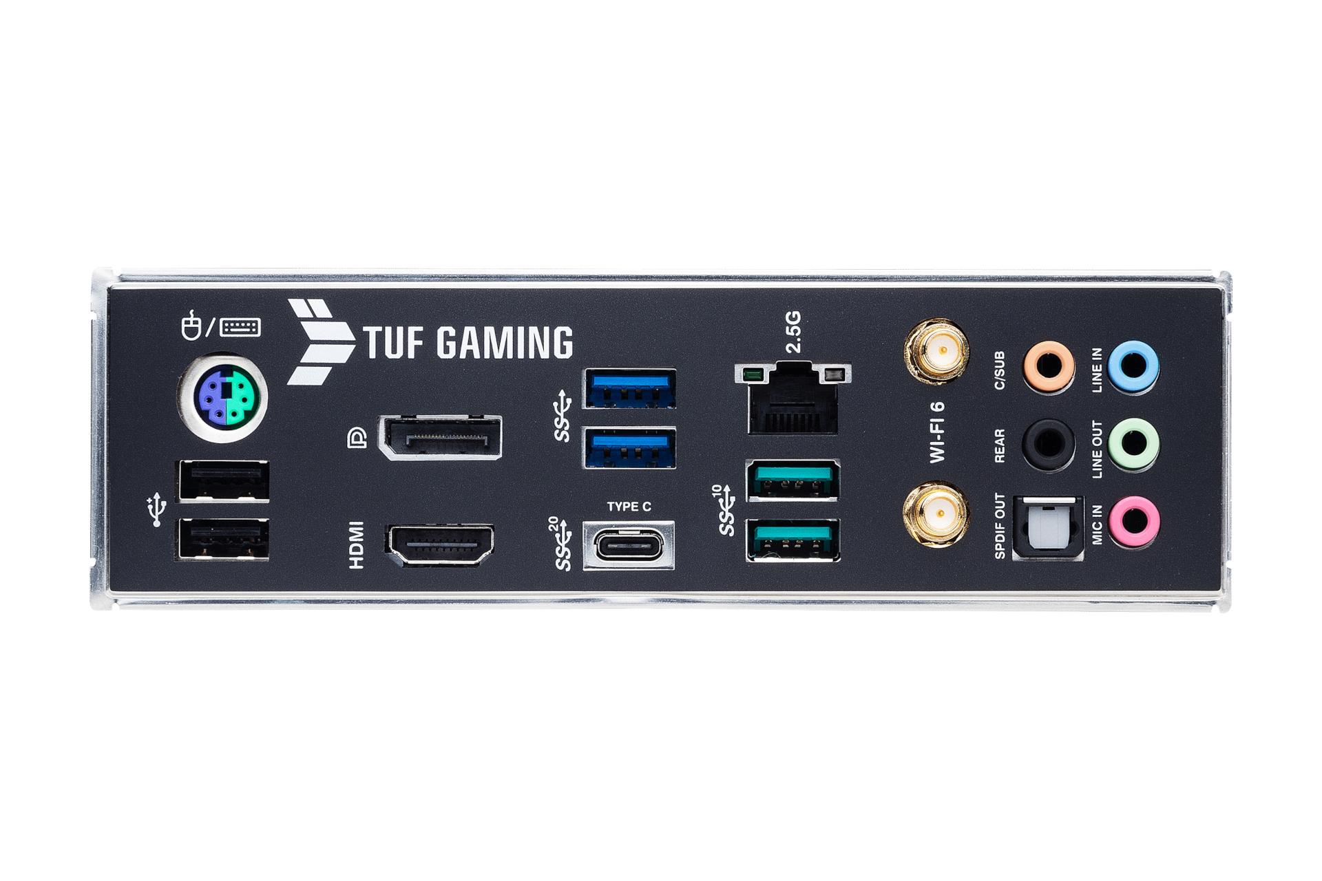 اتصالات مادربرد ایسوس ASUS TUF GAMING Z590-PLUS WIFI