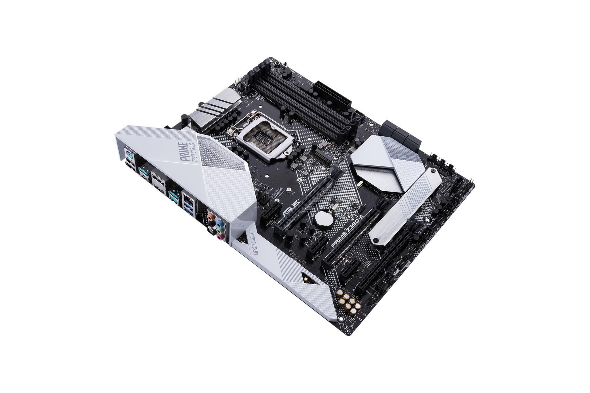 نمای بالا مادربرد ایسوس ASUS PRIME Z390-A