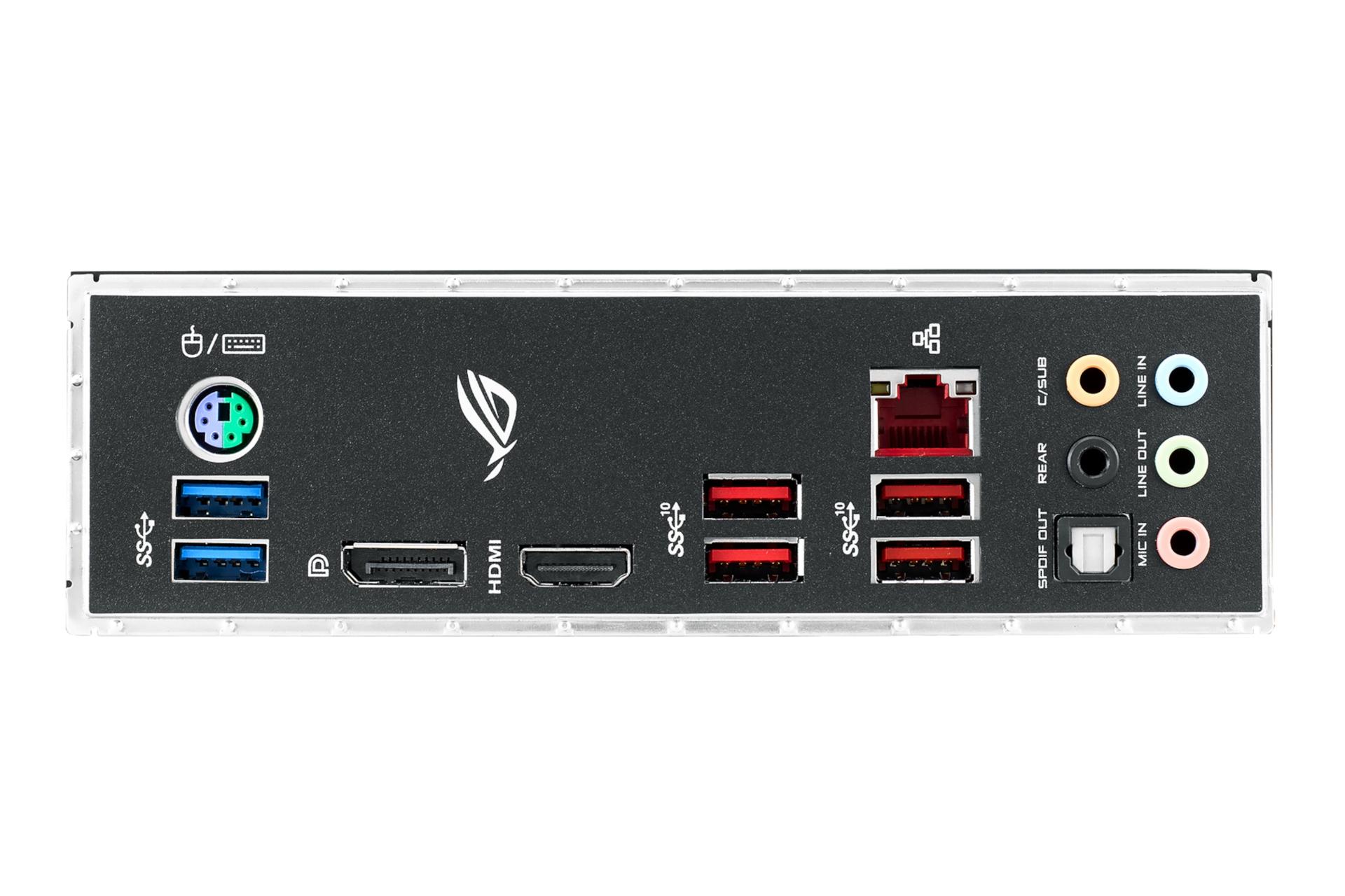 اتصالات مادربرد ایسوس ASUS ROG STRIX Z390-H GAMING