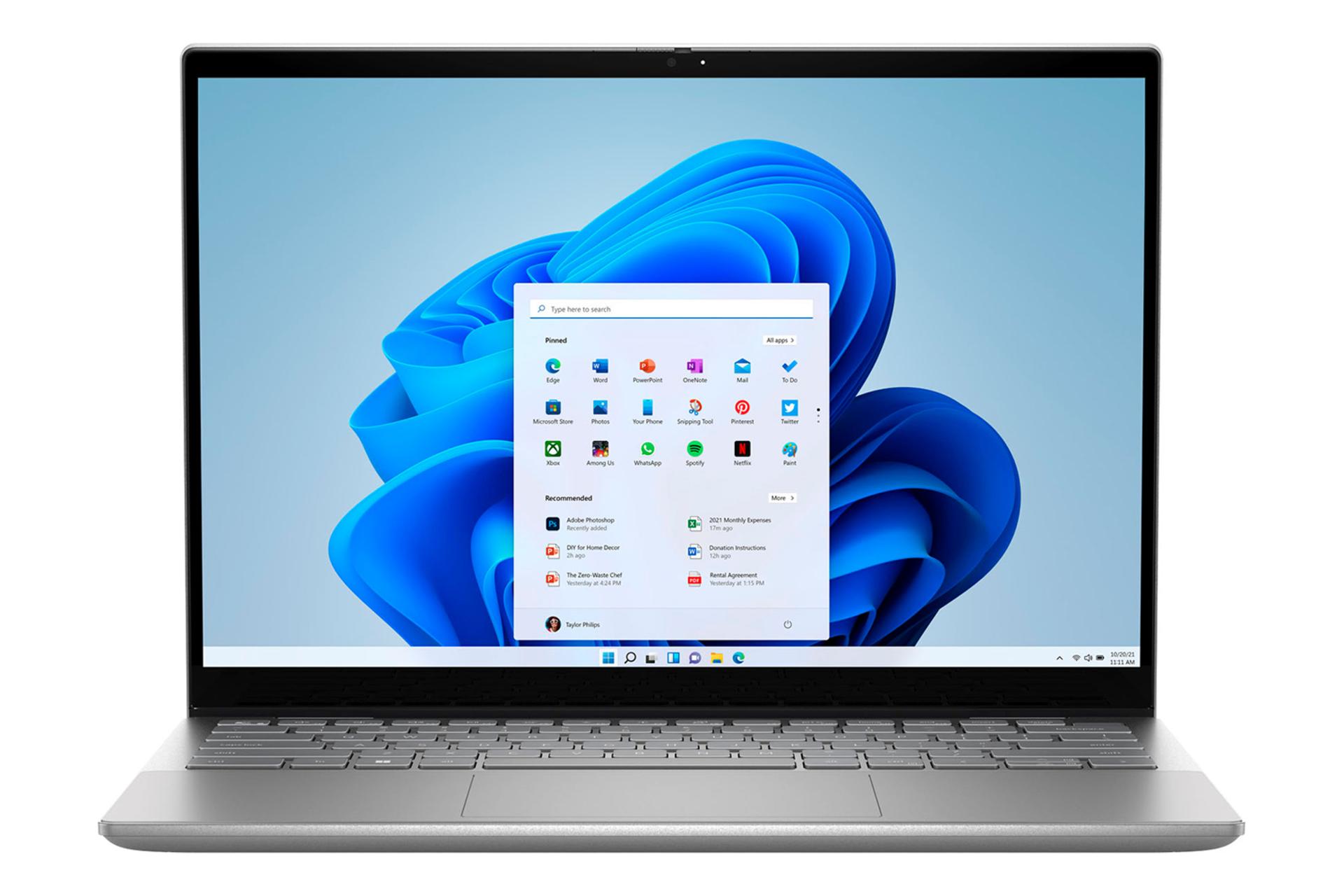 نمای جلو لپ تاپ دل اینسپایرون 14 7420