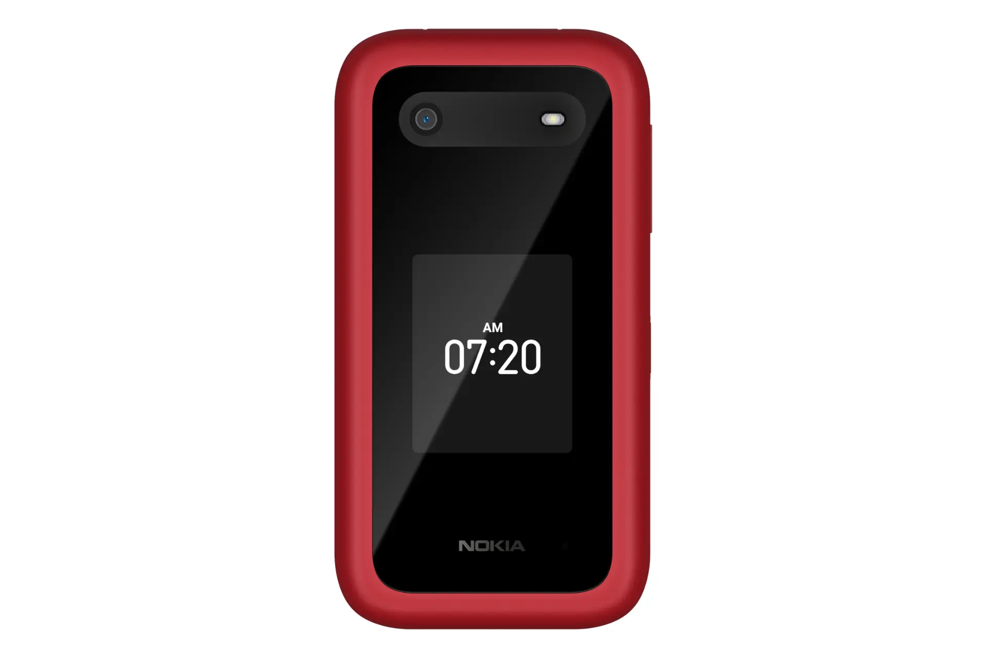 نمای روبرو گوشی موبایل نوکیا Nokia 2780 Flip قرمز