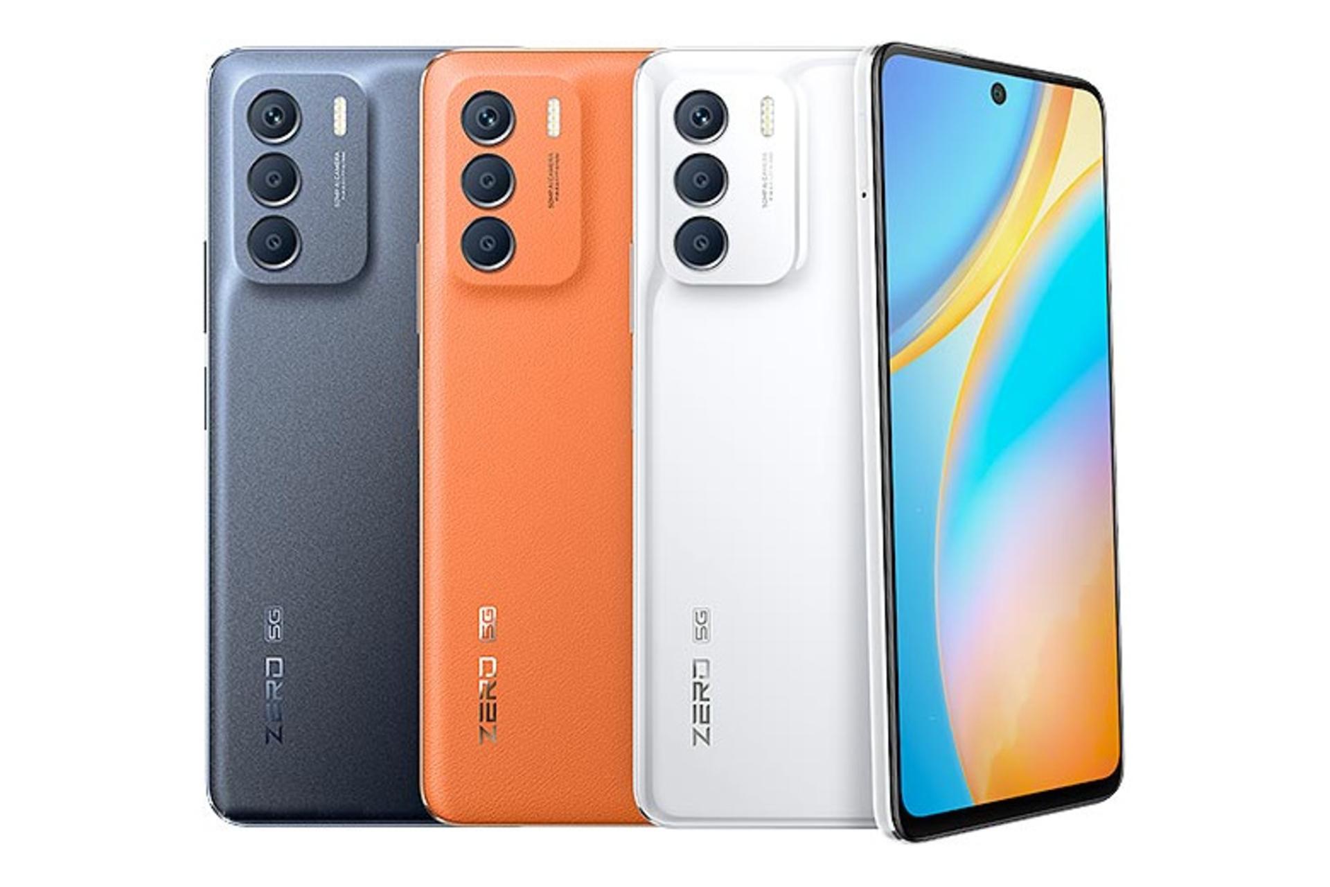 رنگ های مختلف Infinix Zero 2023 / گوشی موبایل Zero اینفینیکس نسخه 2023