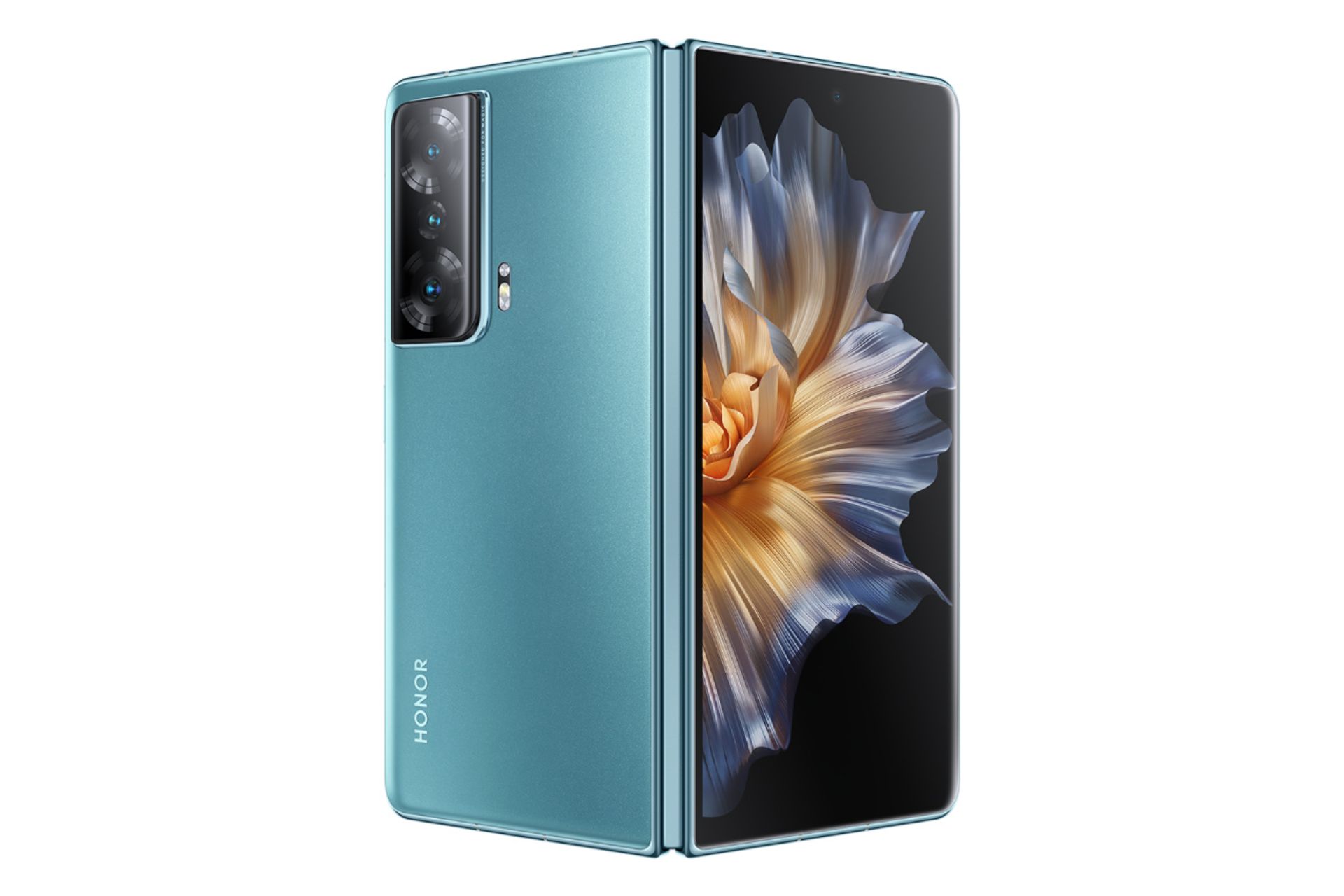 گوشی موبایل آنر مجیک HONOR Magic Vs فیروزه ای