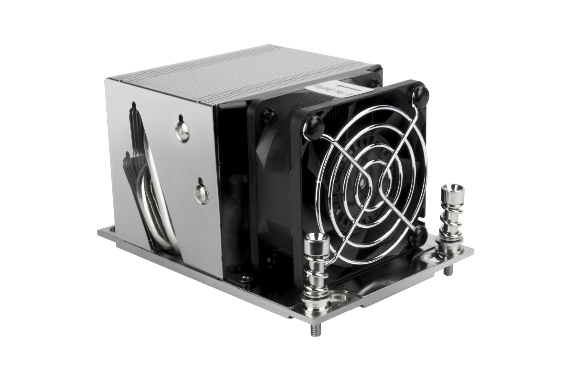 نمای چپ خنک کننده پردازنده سیلور استون XE02-SP3