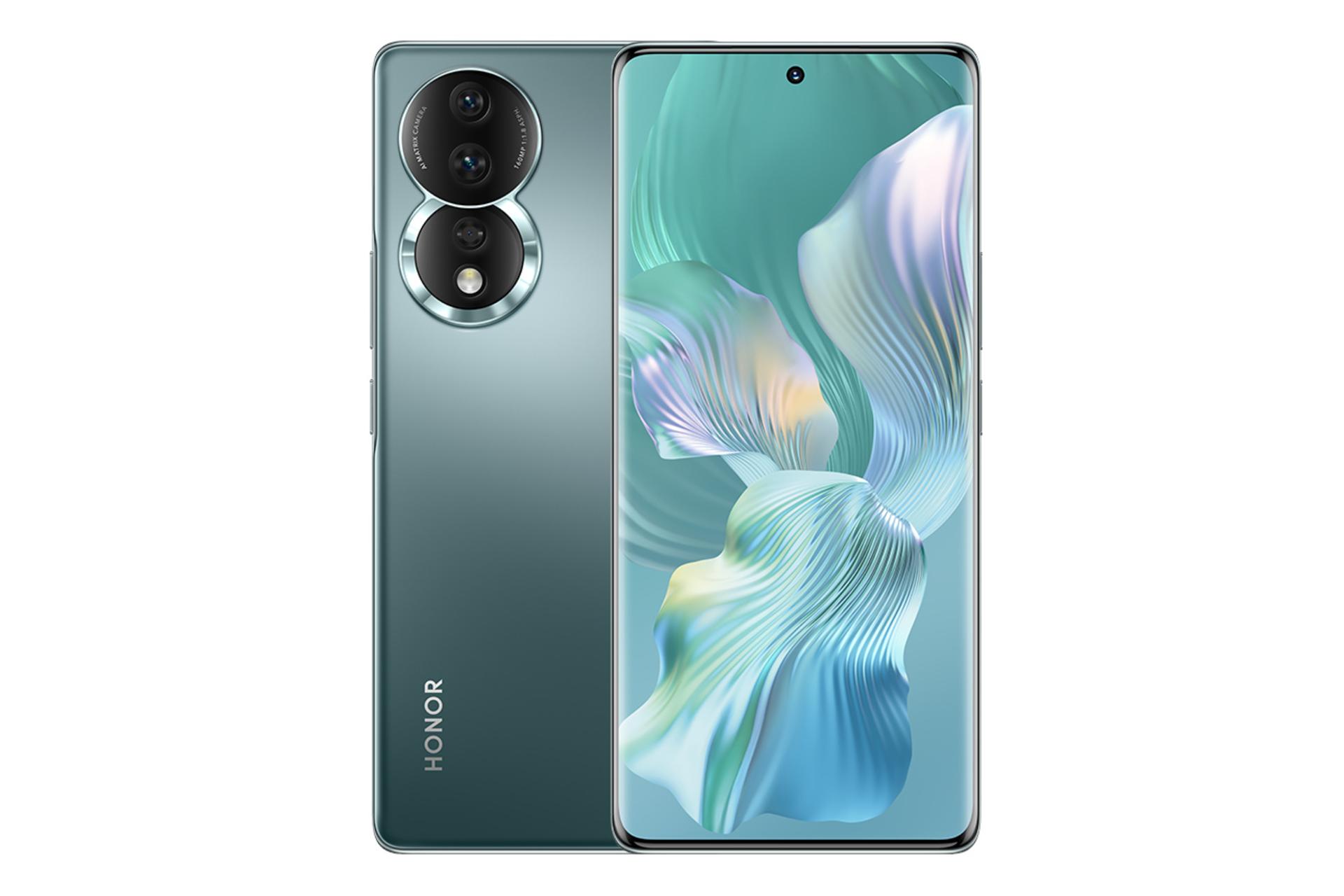 گوشی موبایل آنر HONOR 80 سبز