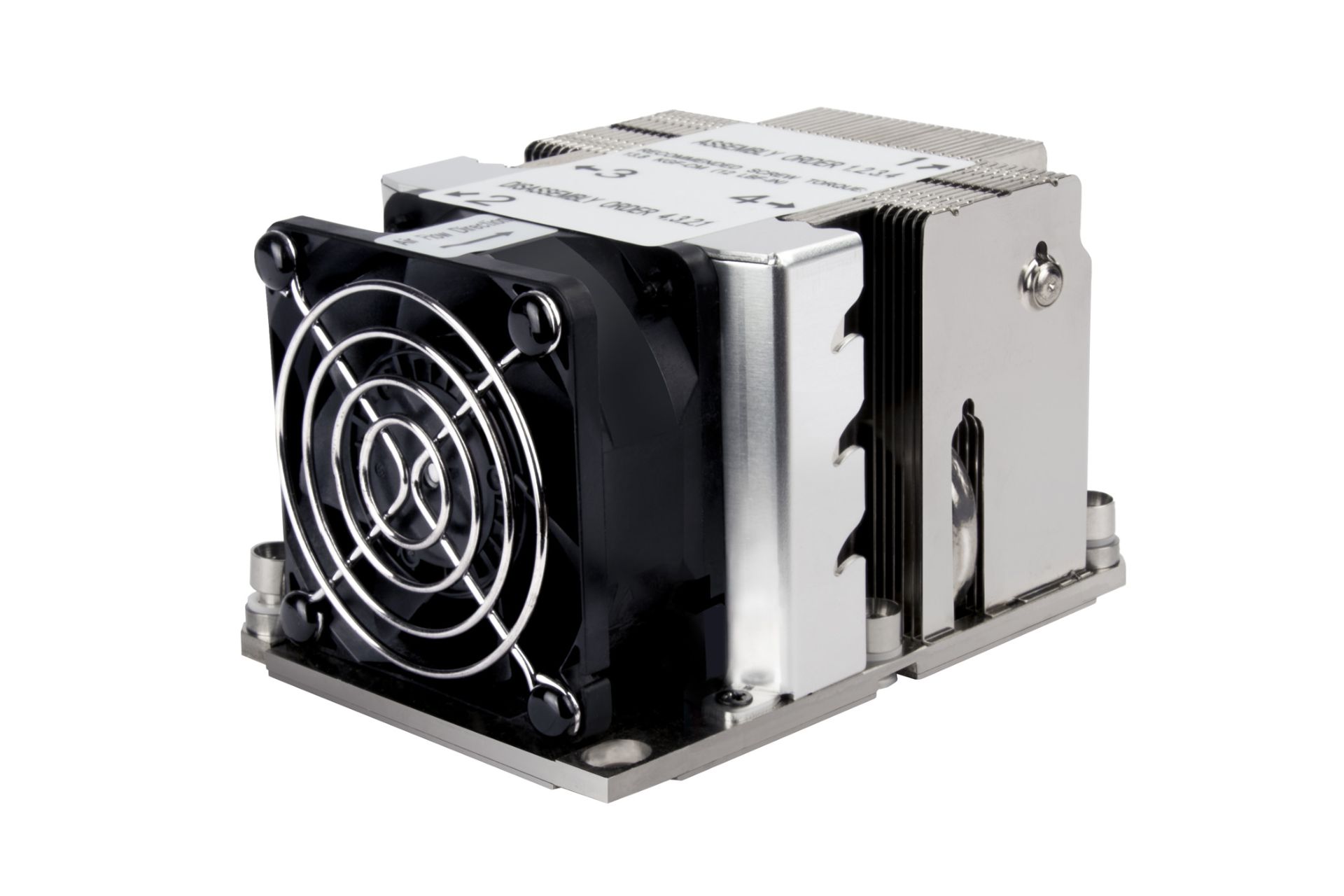 نمای راست خنک کننده پردازنده سیلور استون XE02-3647N