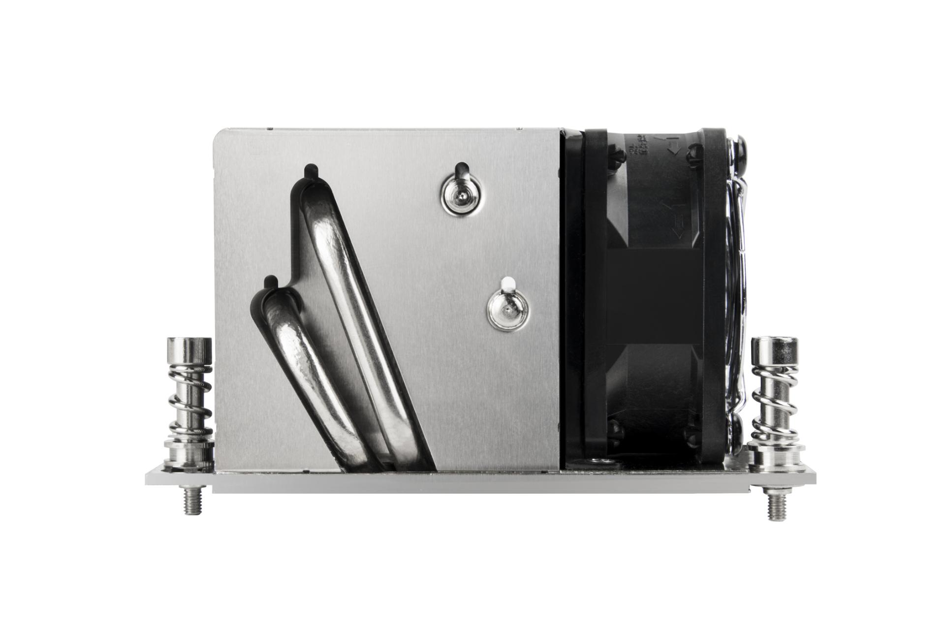 نمای چپ خنک کننده پردازنده سیلور استون XE02-SP3