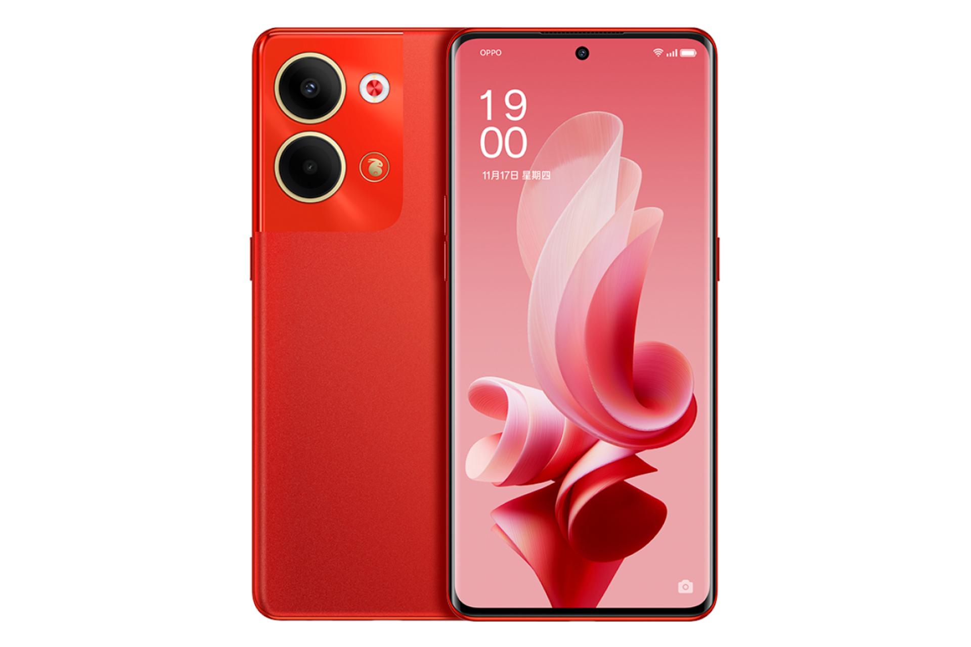 گوشی موبایل اوپو Oppo Reno9 قرمز