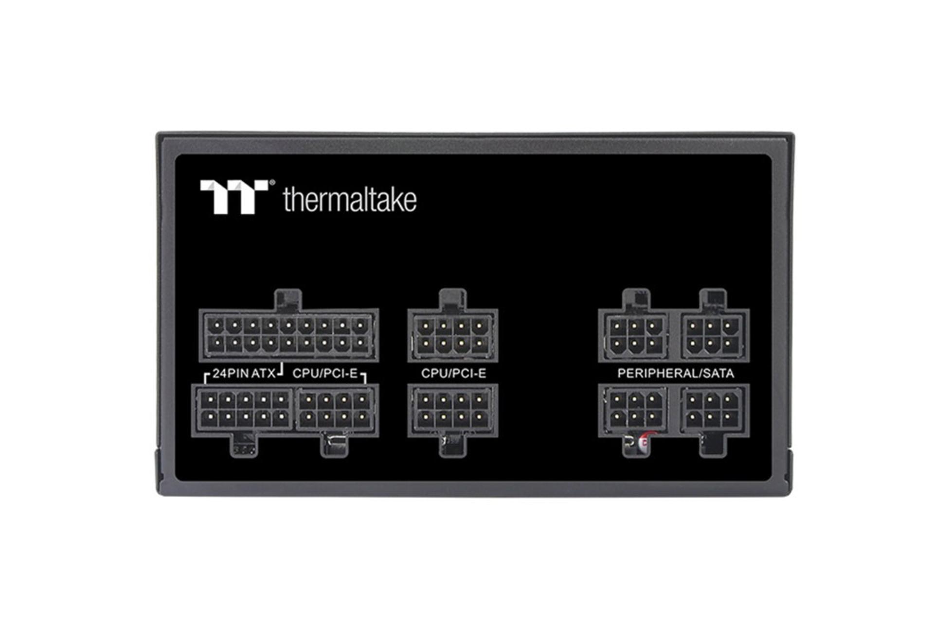 پاور کامپیوتر ترمالتیک Toughpower GF1 با توان 750 وات اتصالات