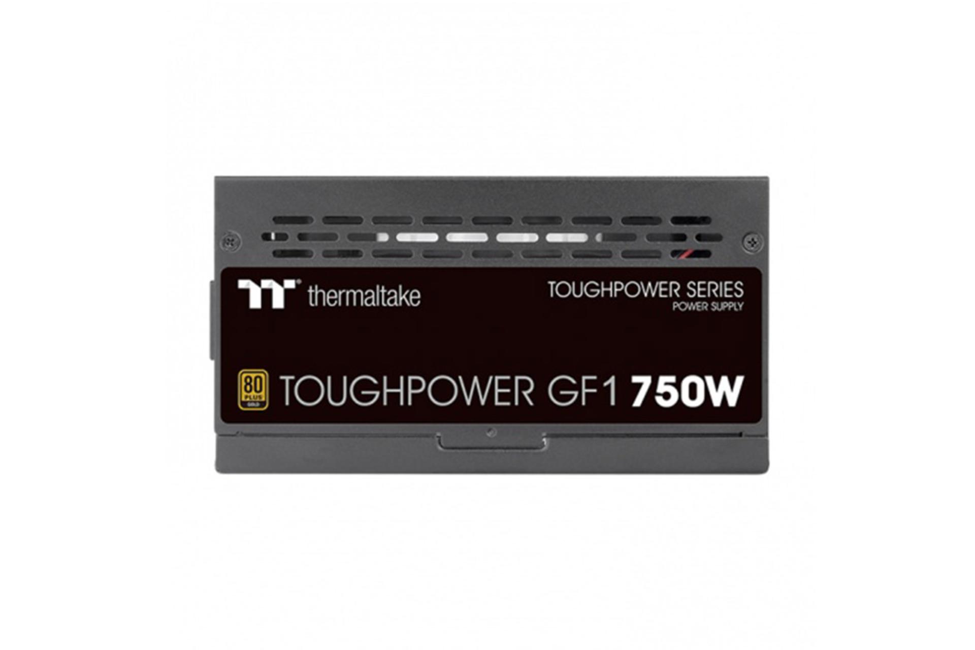 پاور کامپیوتر ترمالتیک Toughpower GF1 با توان 750 وات نمای جانبی