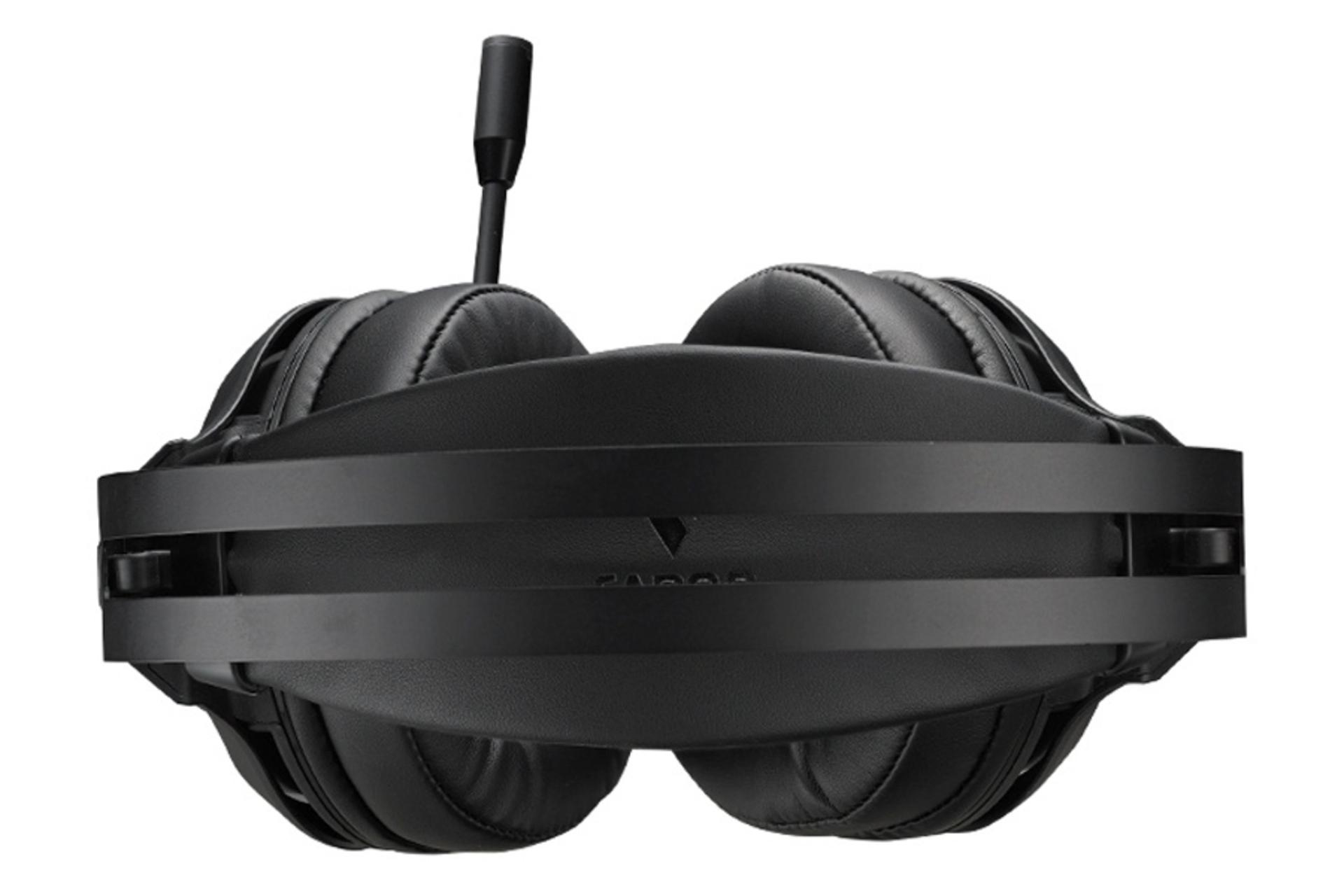 نمای بالا هدست گیمینگ رپو Rapoo VH520 مشکی