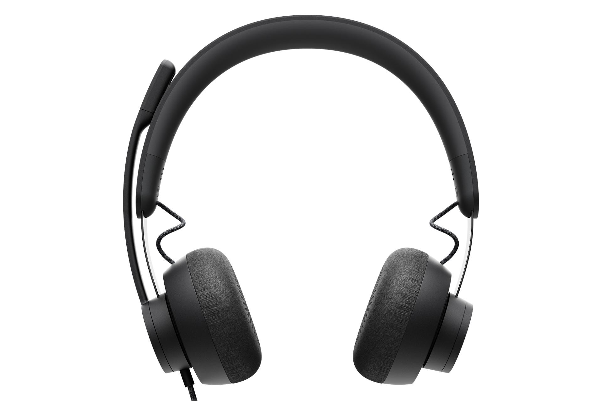 نمای روبرو هدست لاجیتک Logitech Zone Wired