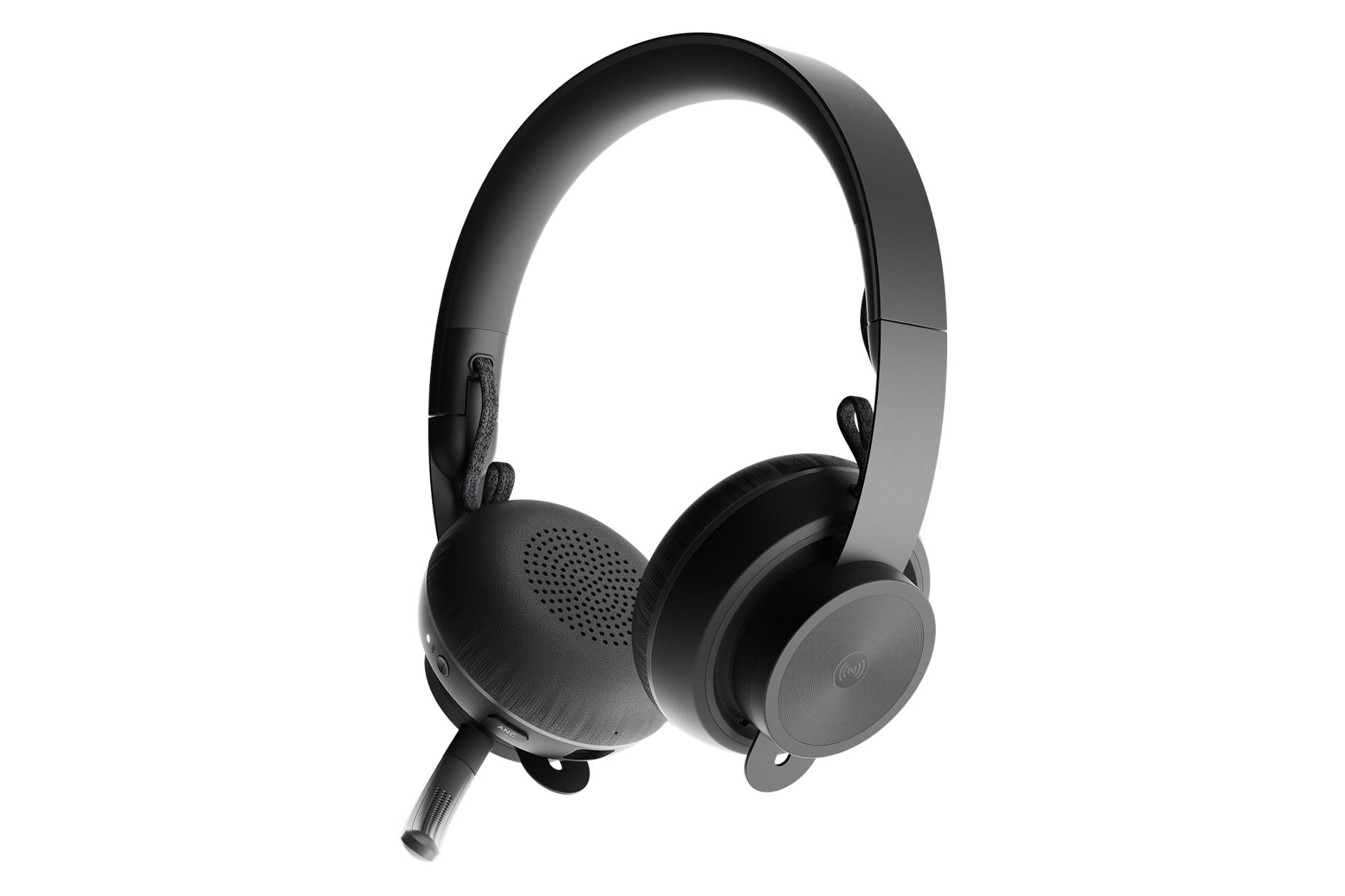 نمای چپ هدست بی سیم لاجیتک Logitech Zone Wireless