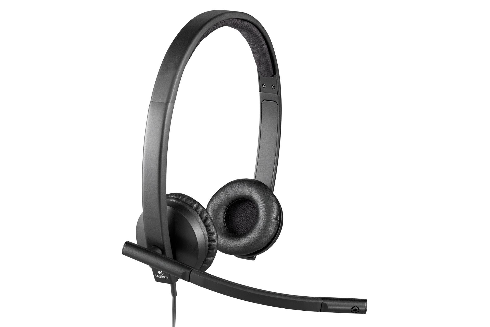 نمای راست هدست لاجیتک Logitech H570E Stereo