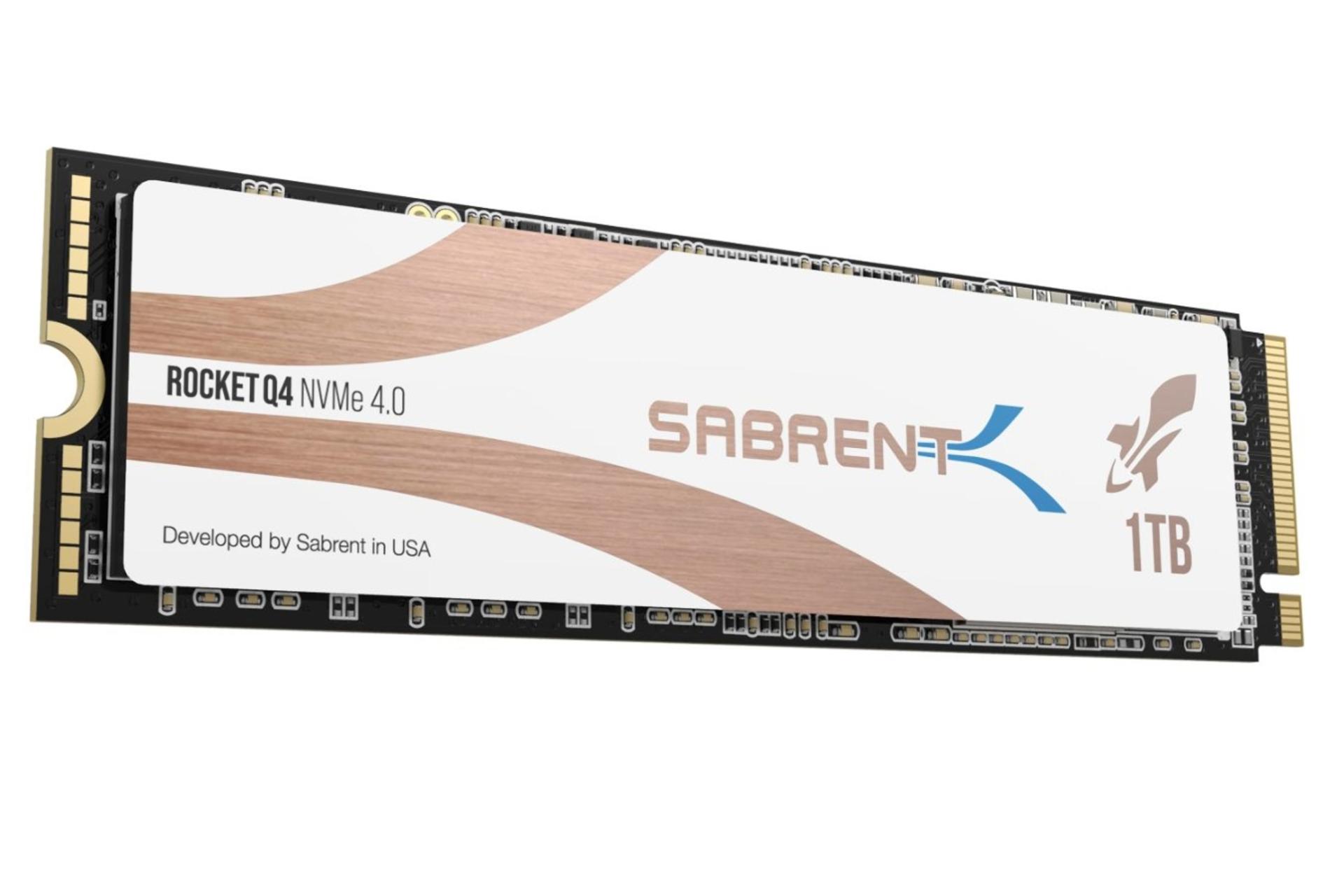نمای چپ SSD سابرنت Sabrent Rocket Q4 NVMe M.2 1TB ظرفیت 1 ترابایت