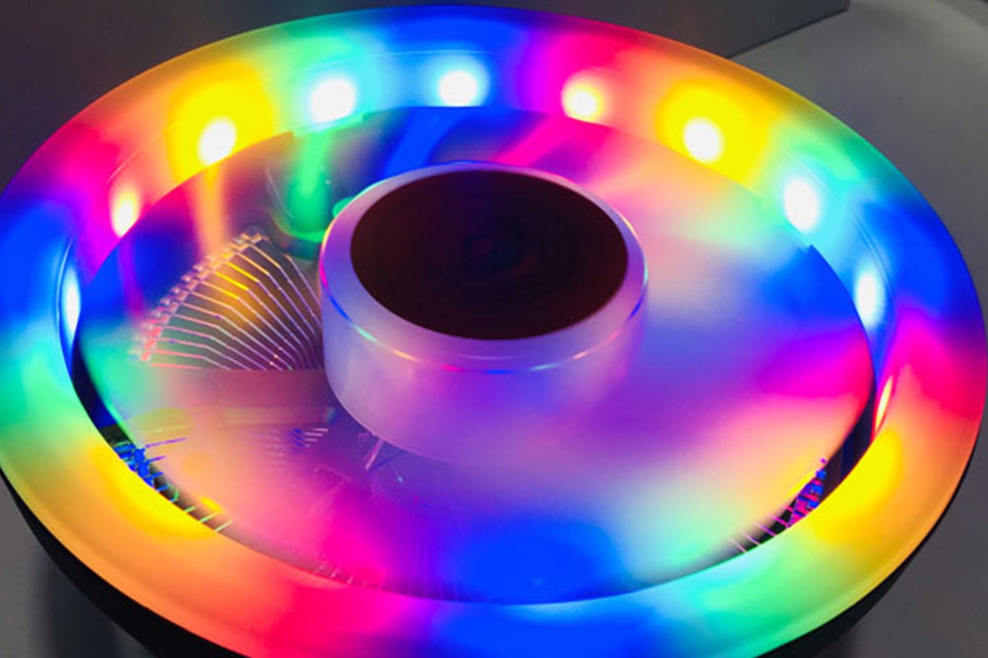 خنک کننده پردازنده گریت DF1202512SEL RGB