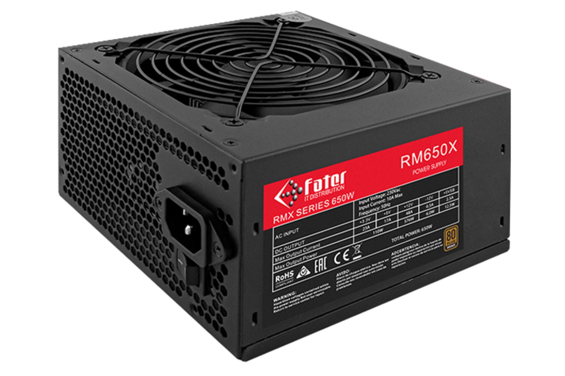 ابعاد فاطر RM650X با توان 650 وات