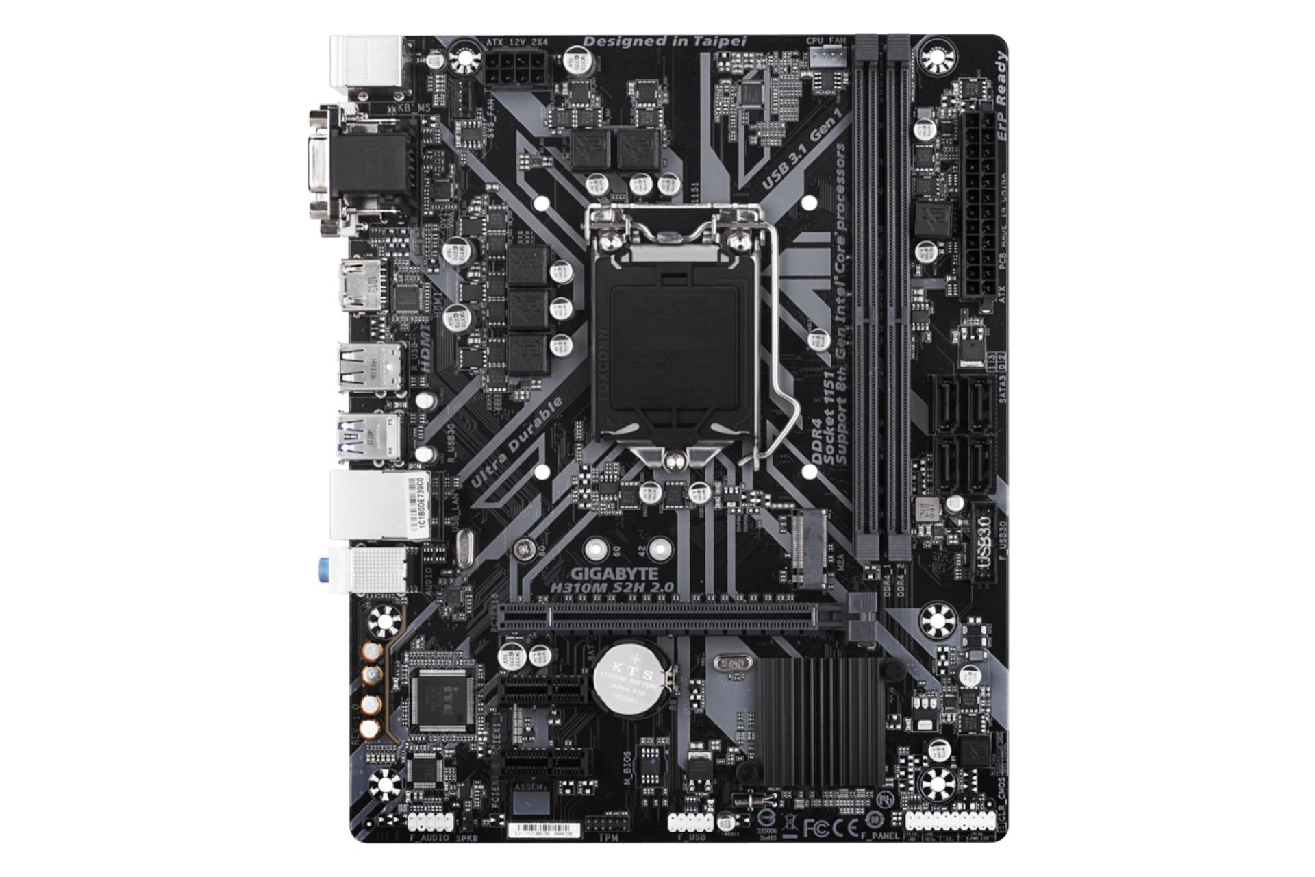 مادربرد گیگابایت GIGABYTE H310M S2H 2.0 (rev. 1.0)