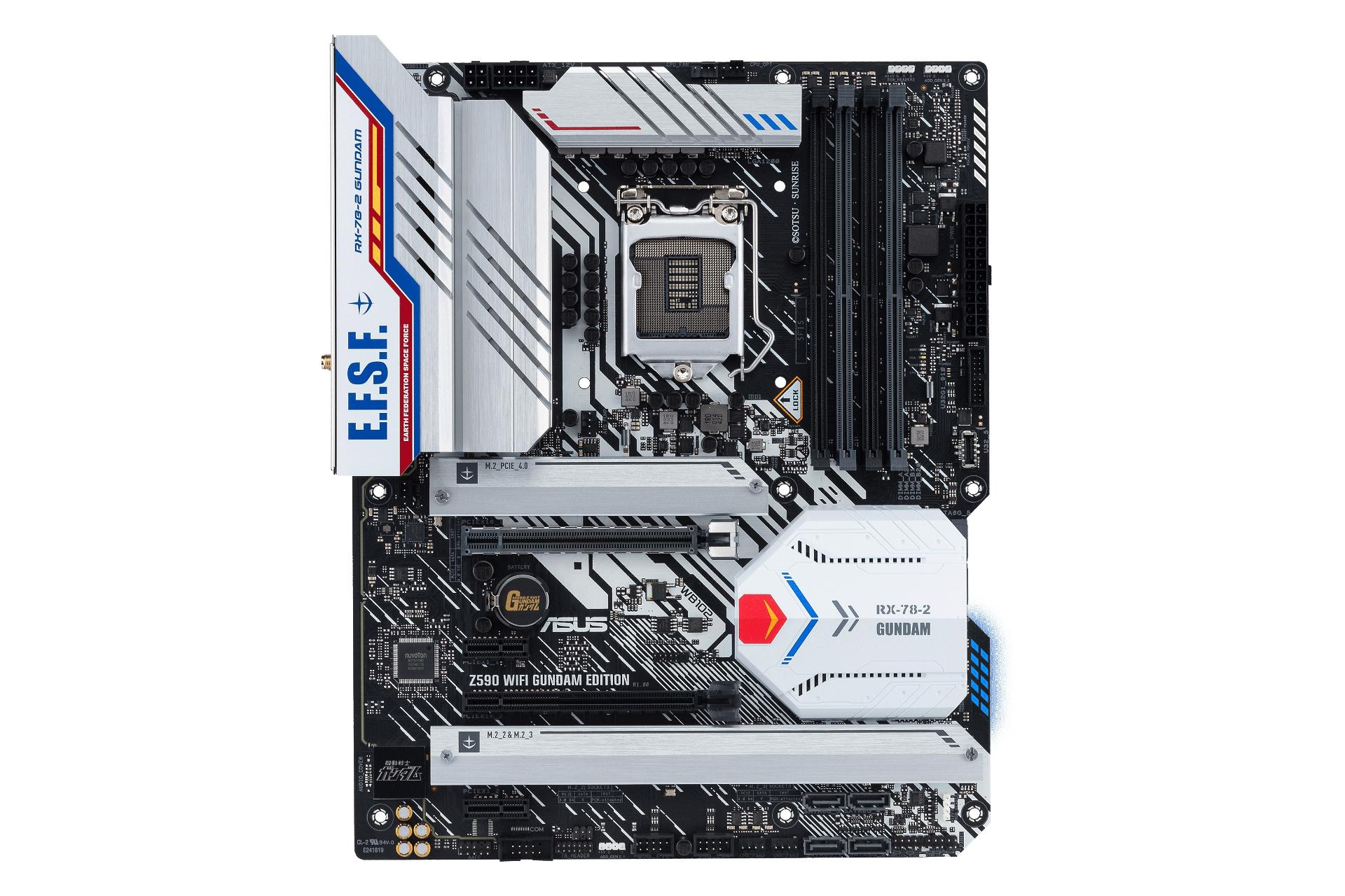 مادربرد ایسوس ASUS Z590 WIFI GUNDAM EDITION