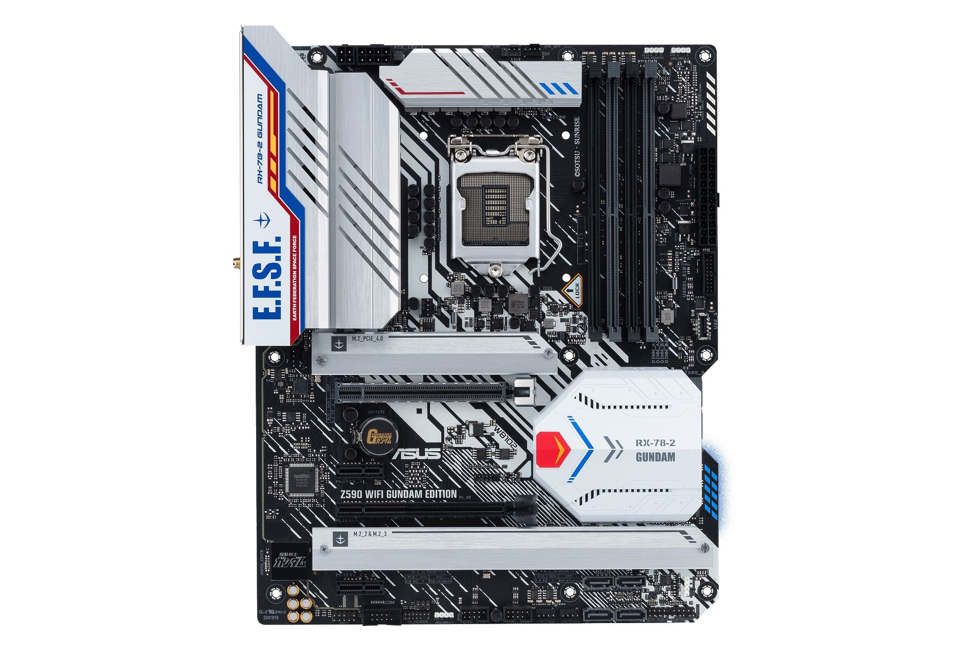 مادربرد ایسوس ASUS Z590 WIFI GUNDAM EDITION