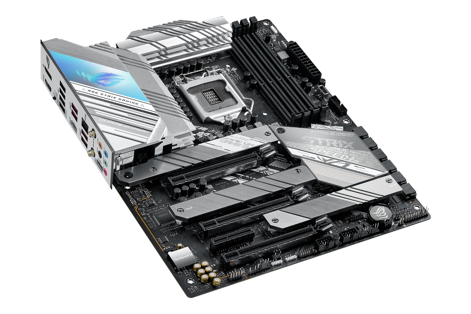 نمای بالا مادربرد ایسوس ASUS ROG STRIX Z590-A GAMING WIFI