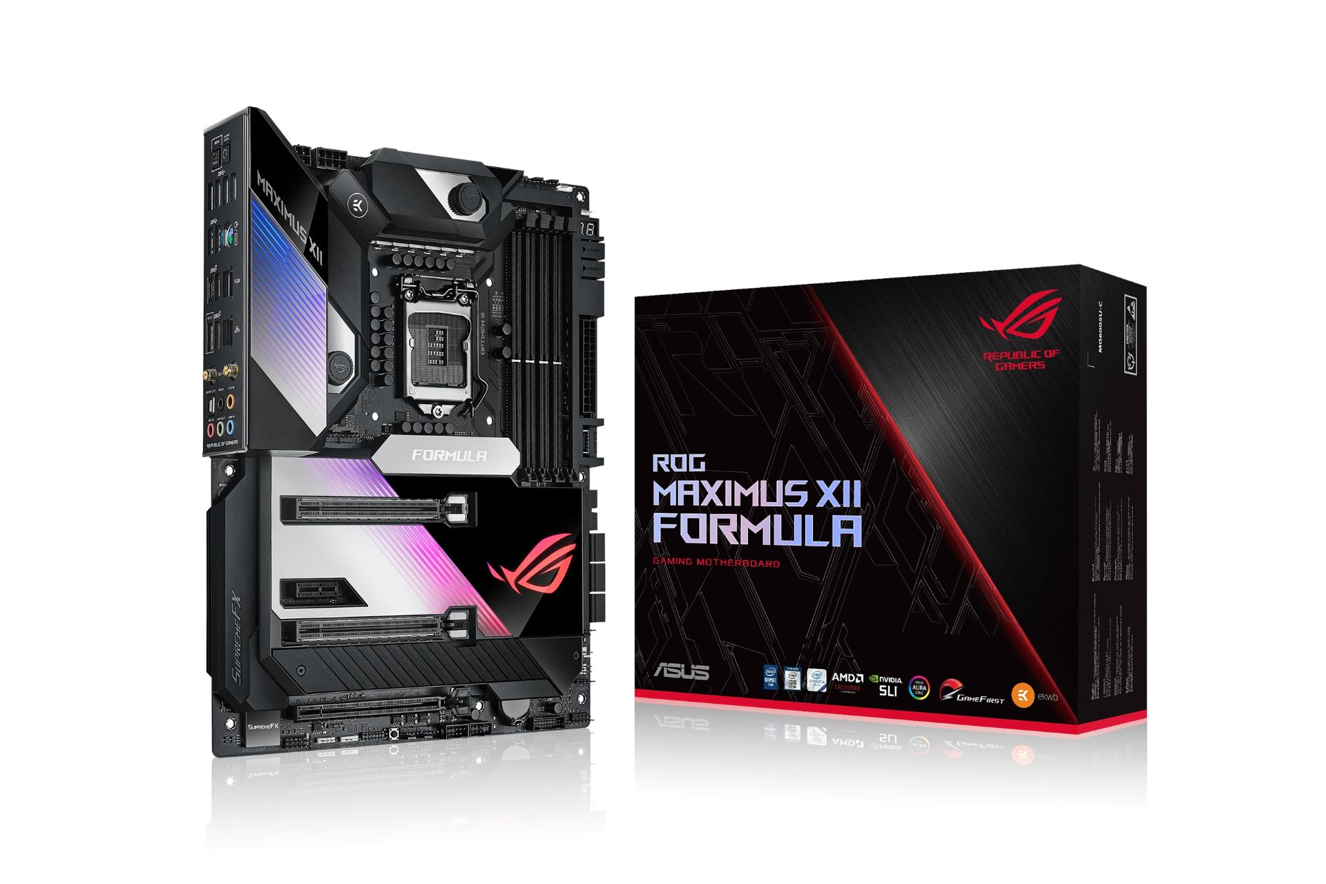 جعبه مادربرد ایسوس ASUS ROG MAXIMUS XII FORMULA