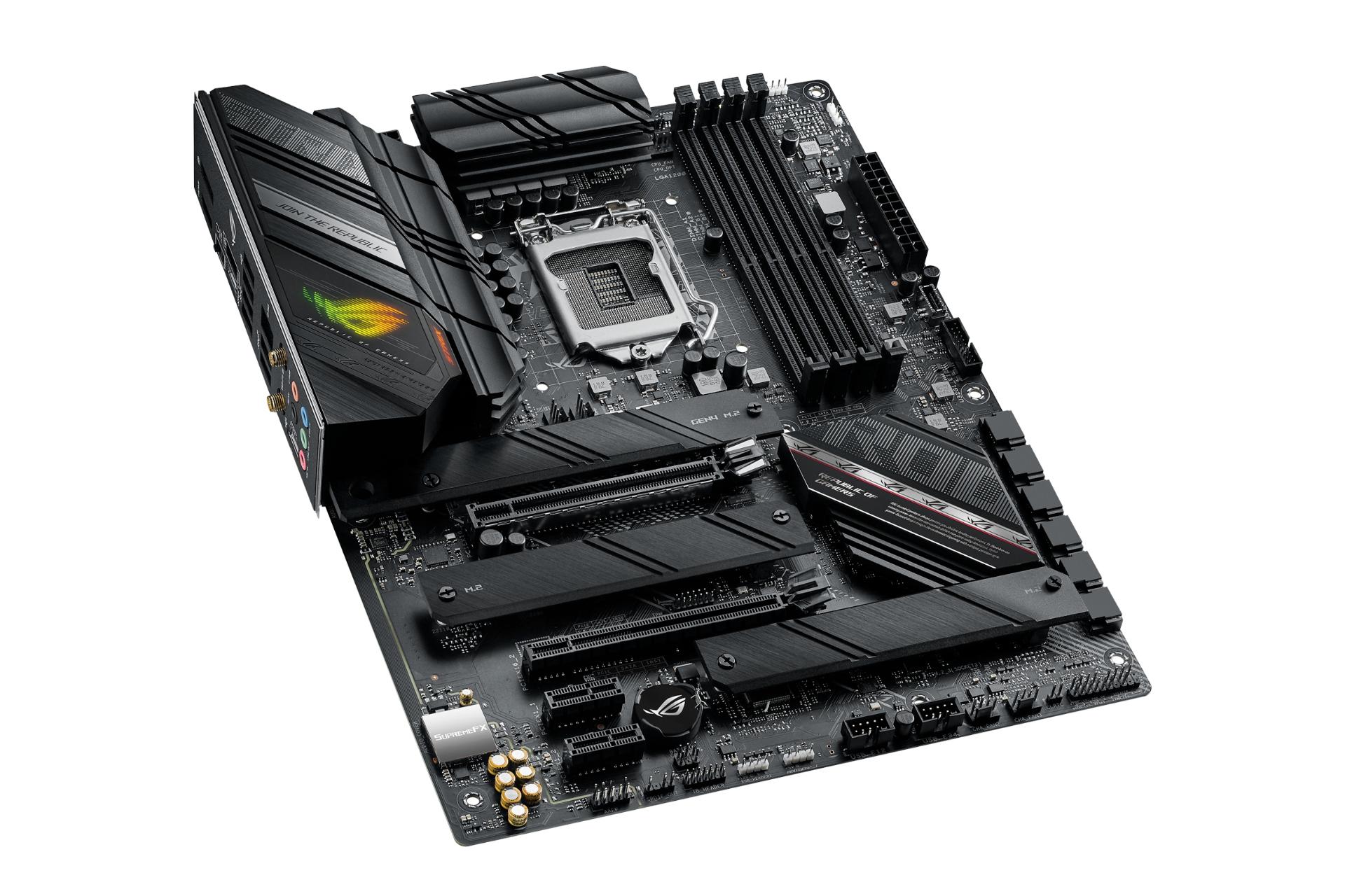 نمای بالا مادربرد ایسوس ASUS ROG STRIX B560-F GAMING WIFI