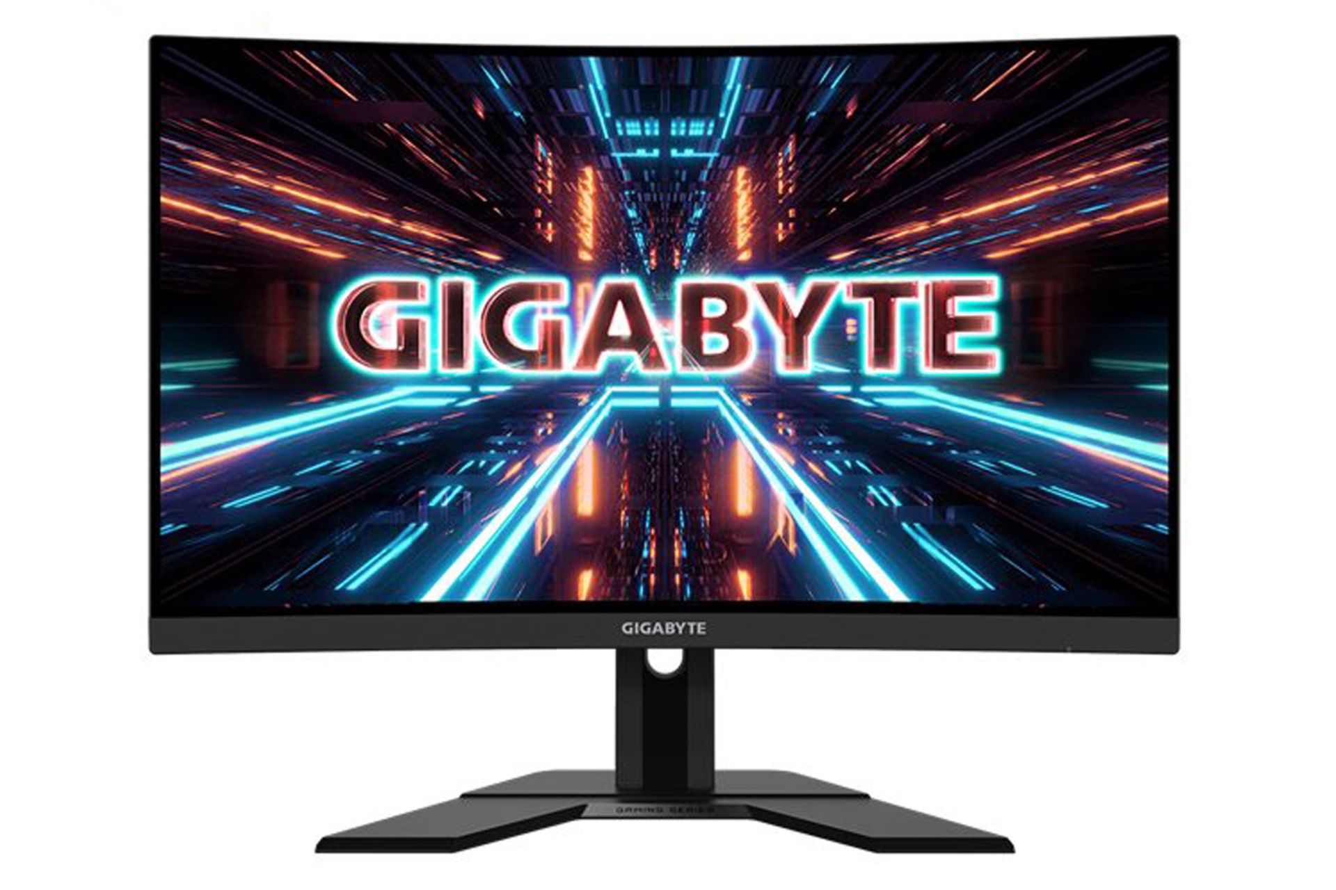 نمای جلو مانیتور گیگابایت gigabyte g27fc